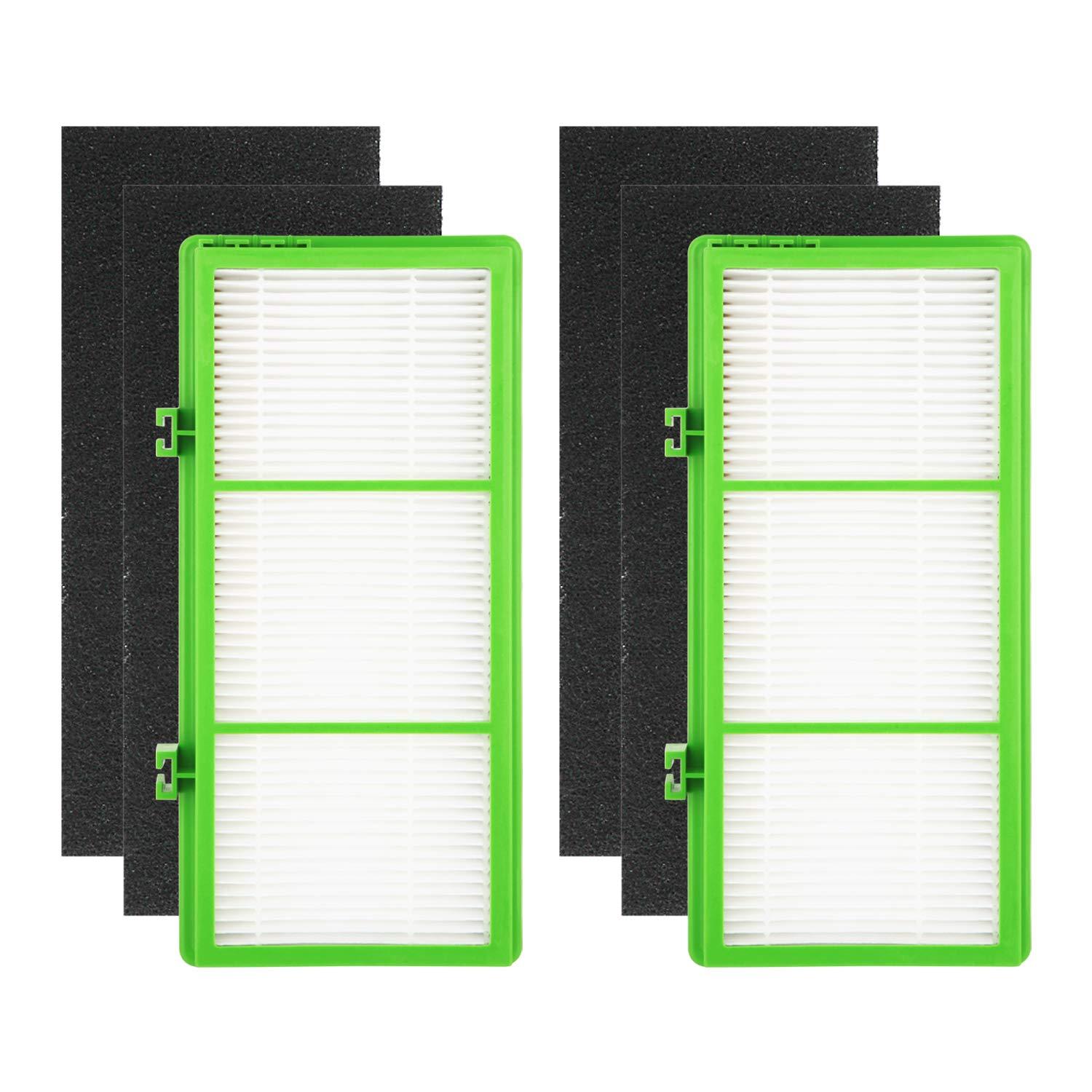 2 + 4 Pack True Post Filter Compatible With Holmes Aer1 True Pot Filter HAPF300AH-U4R (2 + 4 Pack) - Compatible with Holmes and Bionaire Units