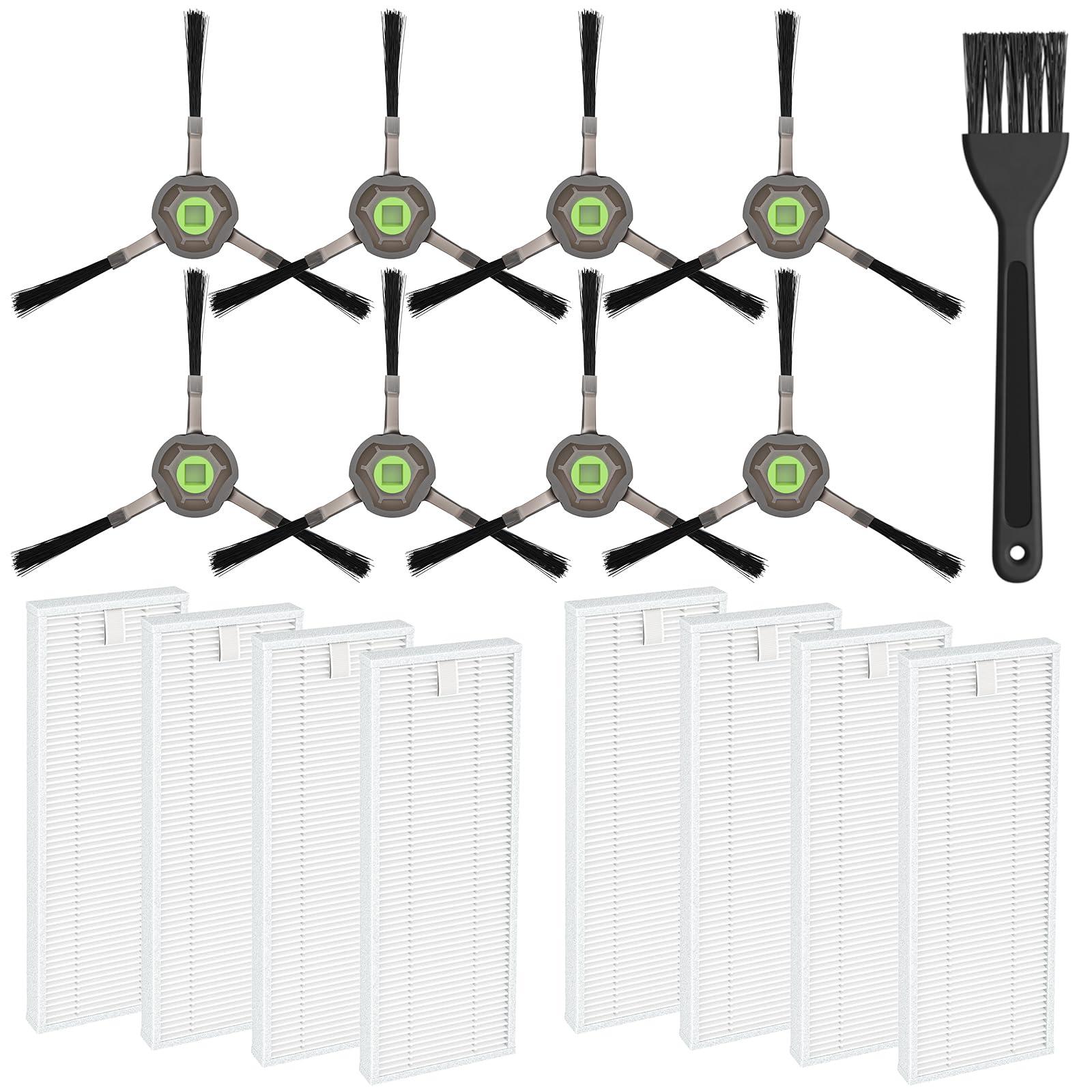 16 Pack Lightweight Replacement Parts for OKP and Lefant Robot Vacuum Cleaners