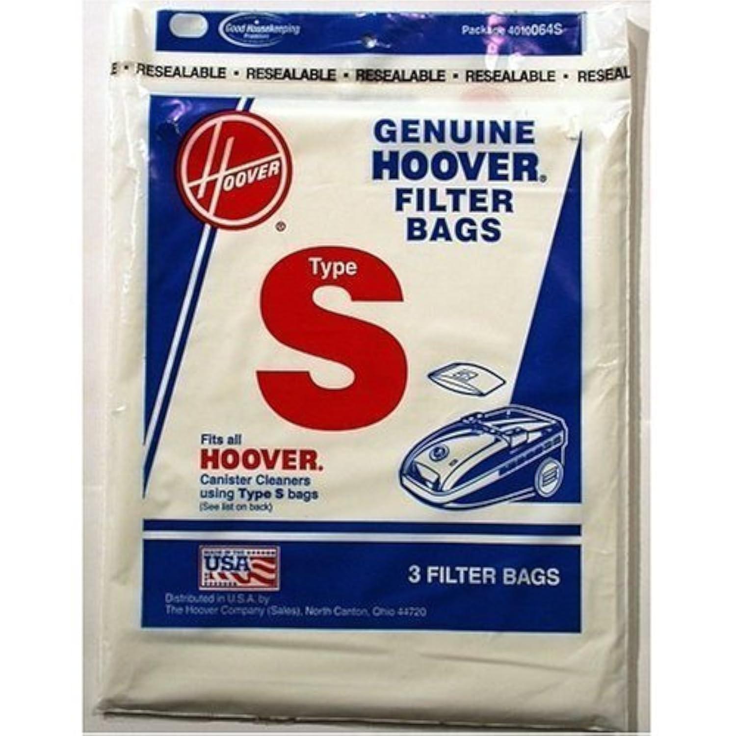 Hoover Type S Bag (9-Pack) 4010064S Compatible with Hoover Vacuums