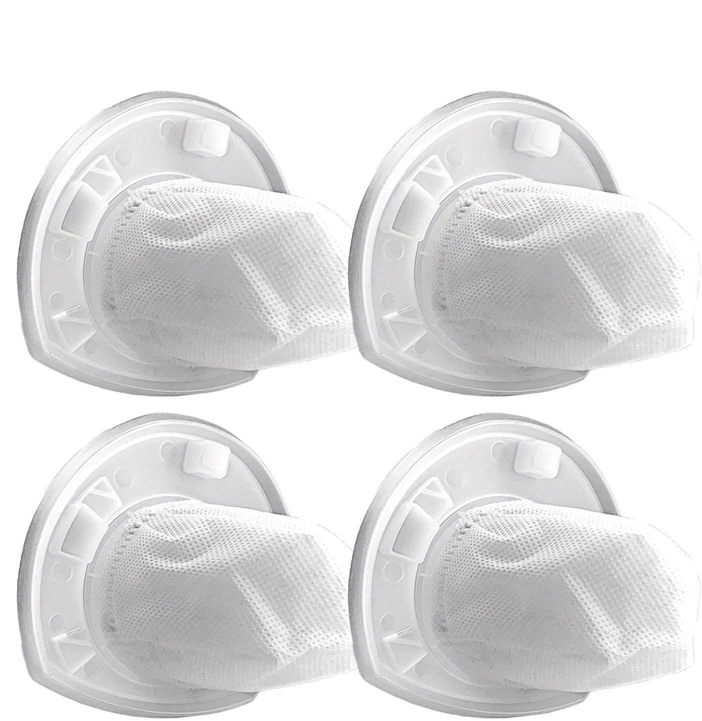 4 Pack Replacement VF110 Filters Compatible with Black & Decker CHV1410L, CHV1510, CHV9610 | Part # 90558113