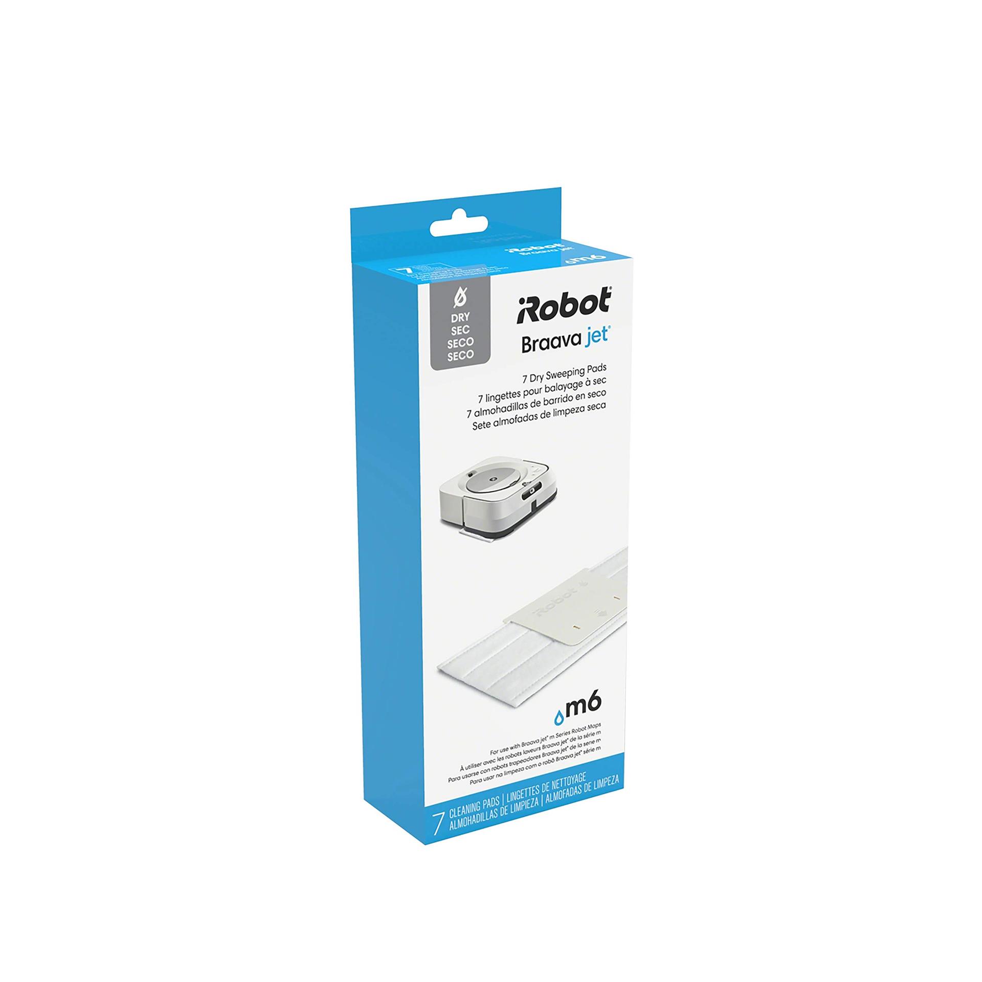 iRobot® Braava Jet® M Series Dry Sweeping Pads, 7-Pack - Genuine Replacement Parts