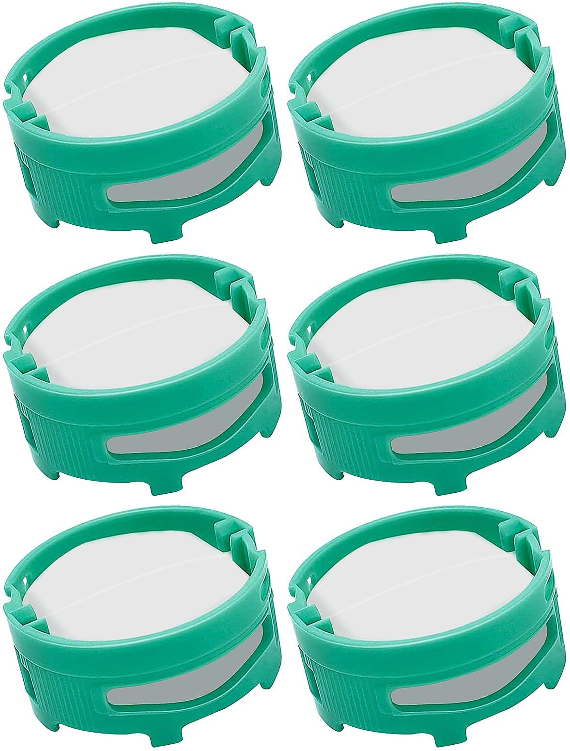 Shark 1541FC3000 Odor Neutralizer Technology Replacement Cartridges for Stratos Upright and Cordless Stick Vacuums, 6 Pack - Teal