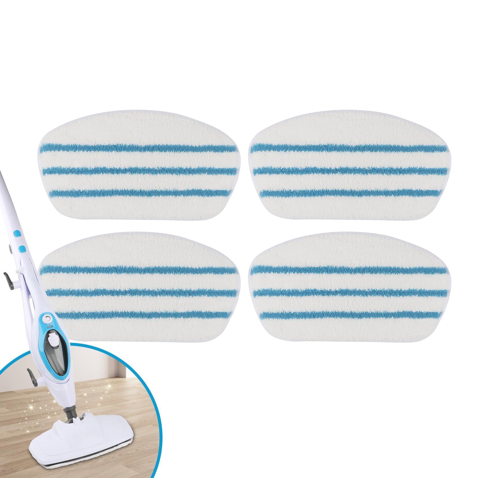Reusable Microfiber Steam Mop Pads for Pursteam Thermapro 10-in-1 - Pack of 4