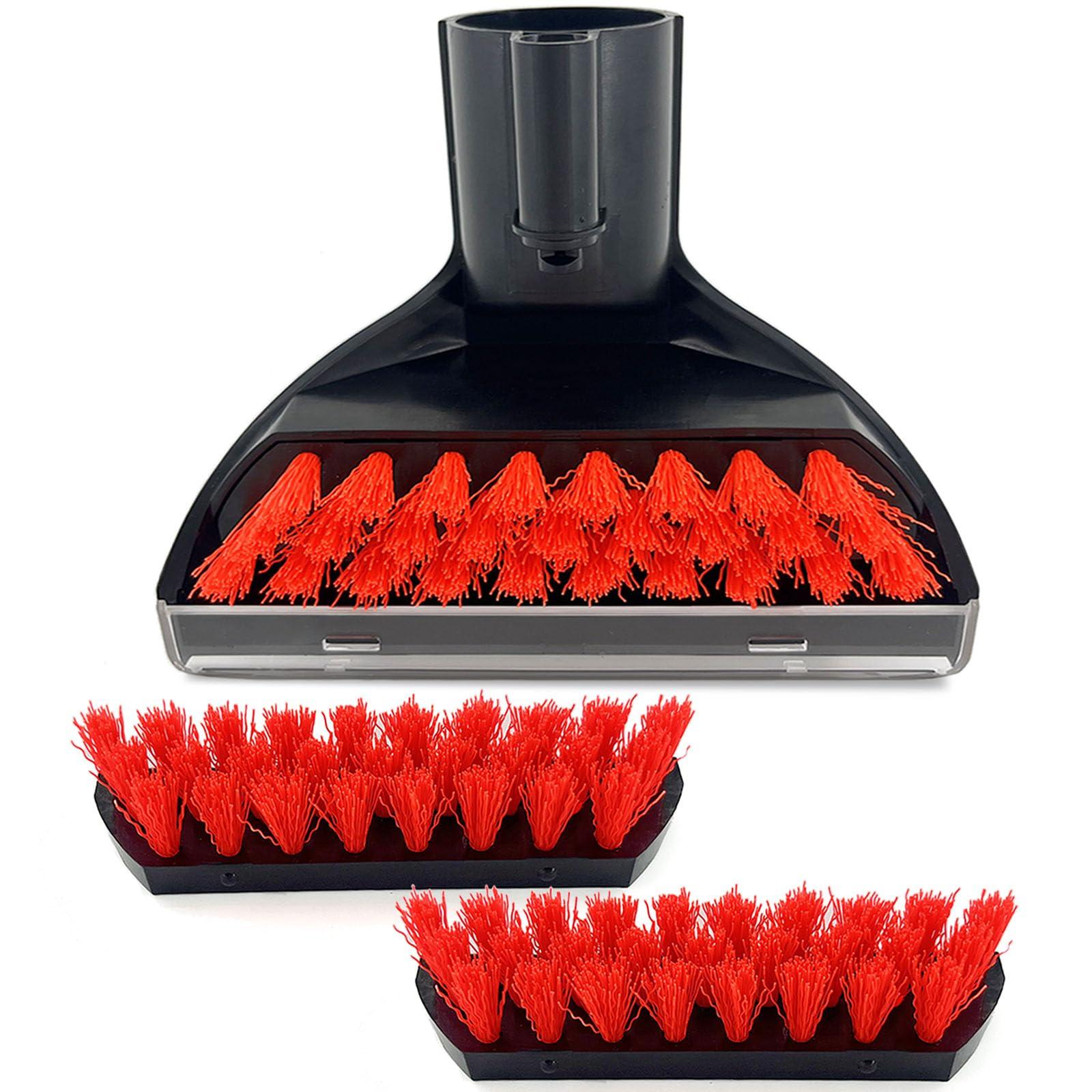 Bissell Little Green Machine Brush Replacement Pack for Upholstery Cleaner, 1+2 Pack