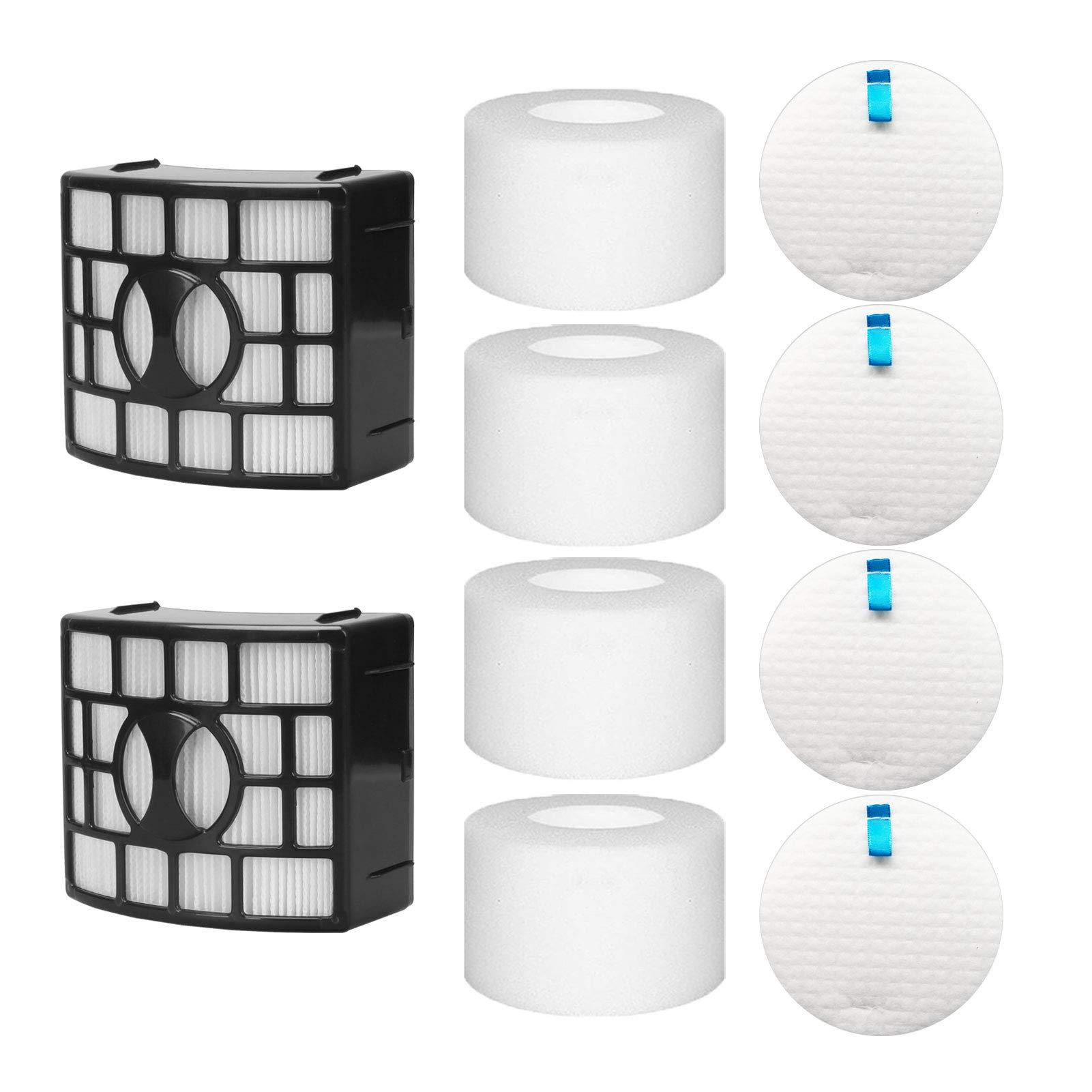Colorfullife UV700 Vacuum Filter Replacement Kit for Shark DuoClean Speed Lift-Away NV770, NV771, UV700 | XFF600, XHF600