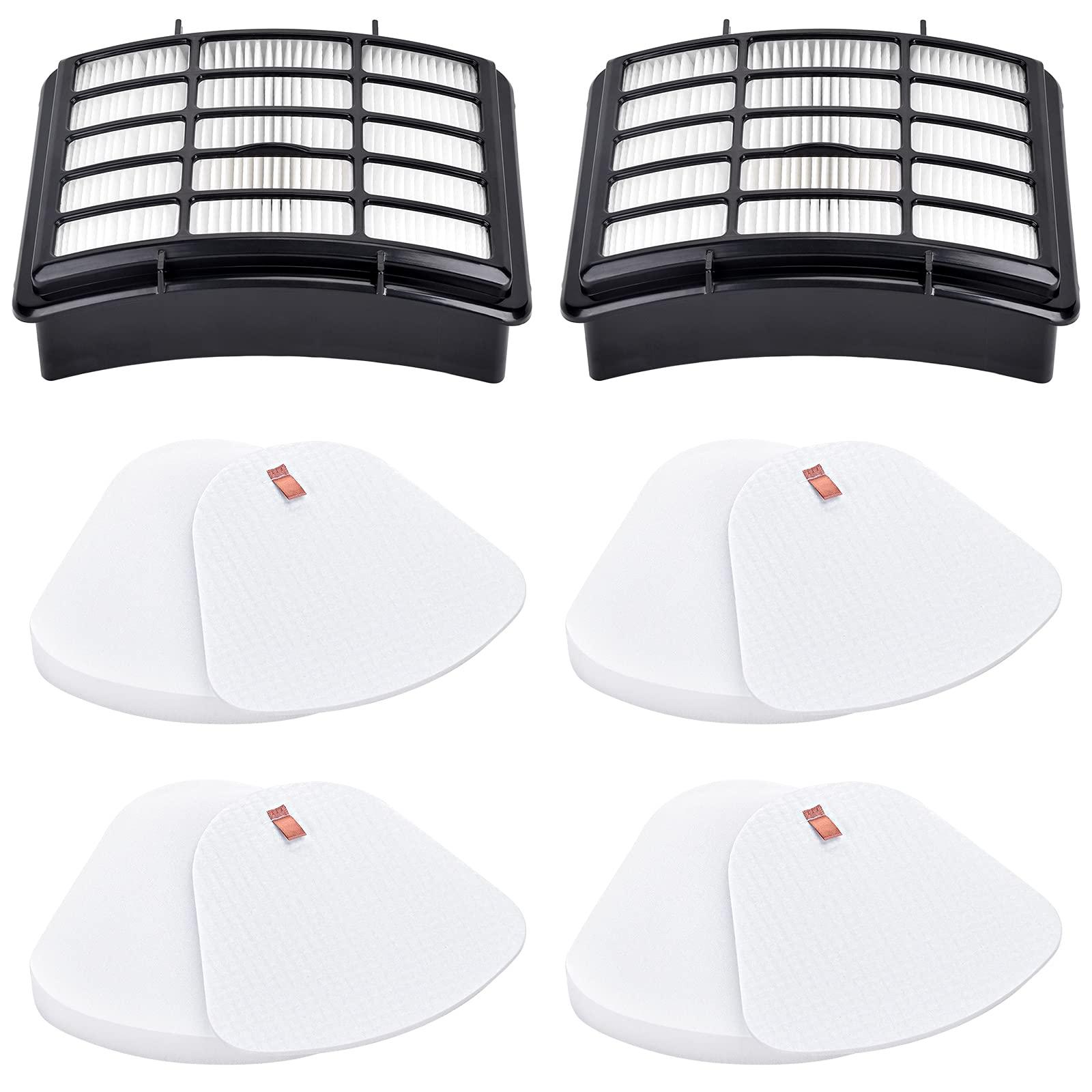 Anicell 2 HEPA + 4 Foam & Felt Filters Replacement Kit for Shark Navigator Lift-Away NV350 Series