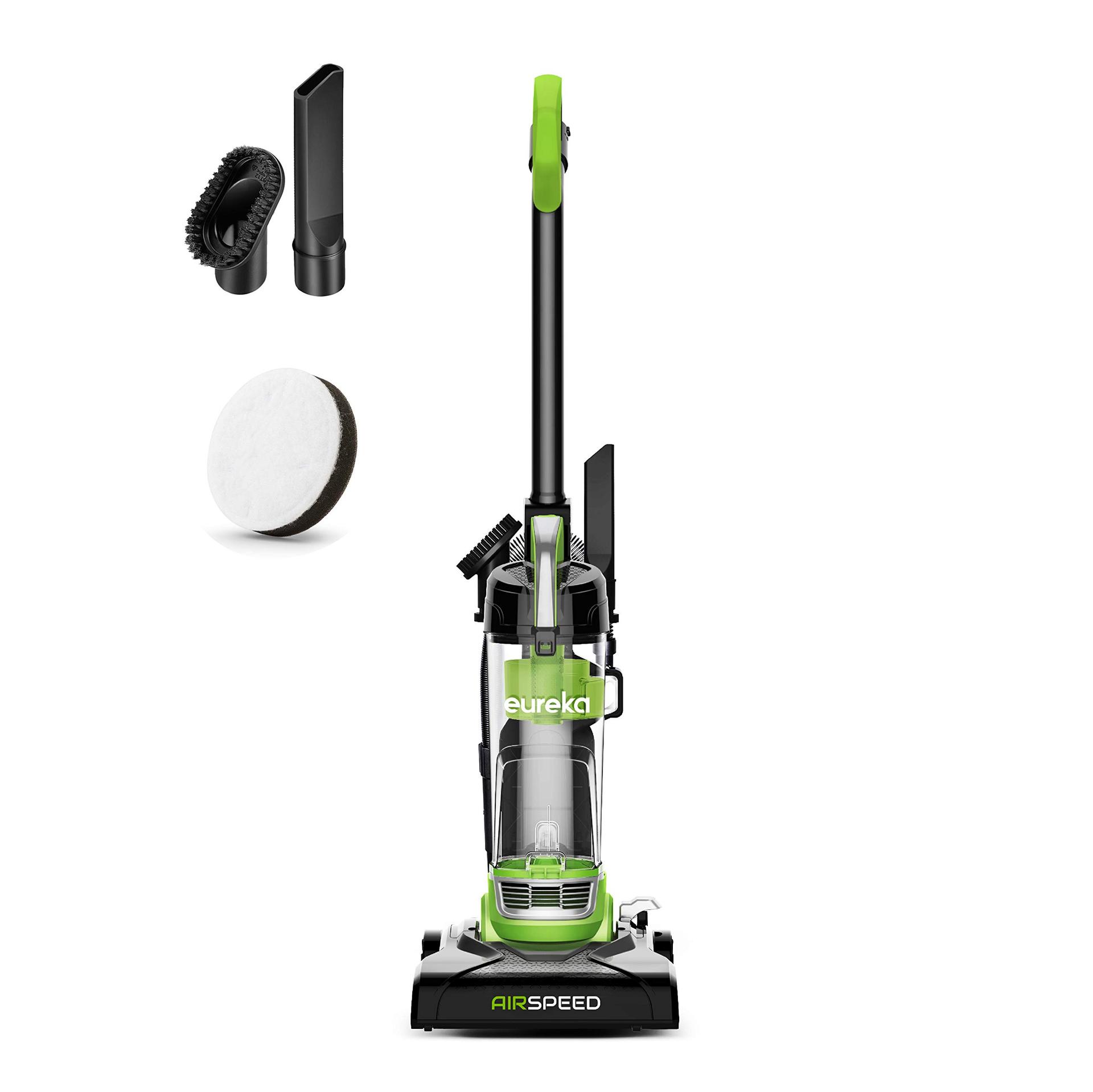 Eureka Airspeed Ultra-Lightweight Compact Bagless Vacuum Cleaner - Powerful Suction for Hardwood Surfaces, Neu10Ae4, Red