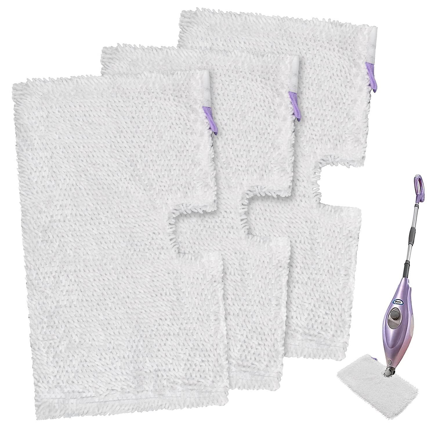 Microfiber Reusable Steam Mop Replacement Pads for Shark S3500 Series (3 Pack)