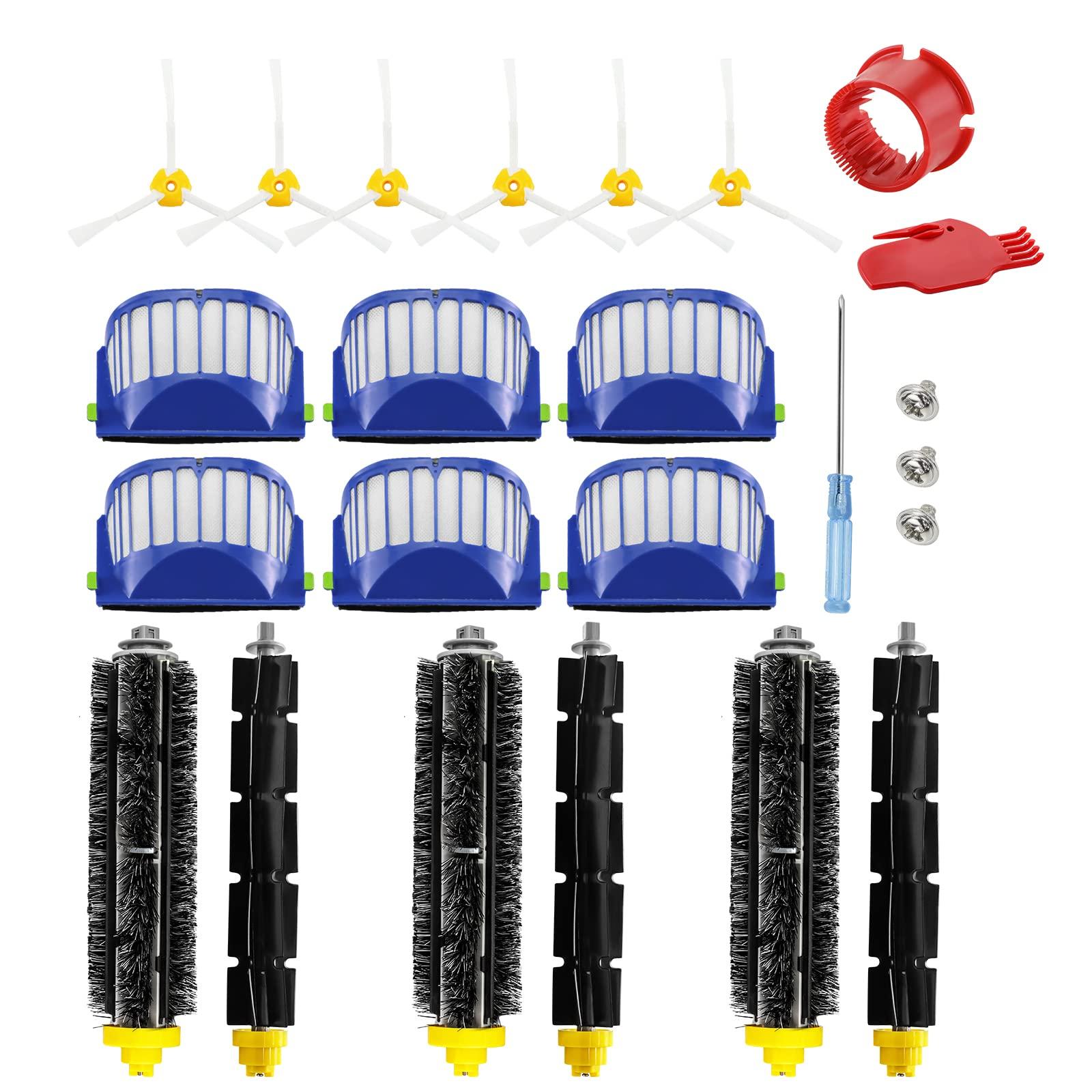 Funmit Replacement Parts for iRobot Roomba 500 600 Series Vacuum Cleaner - Compatible with 595 585 564 690 692 694