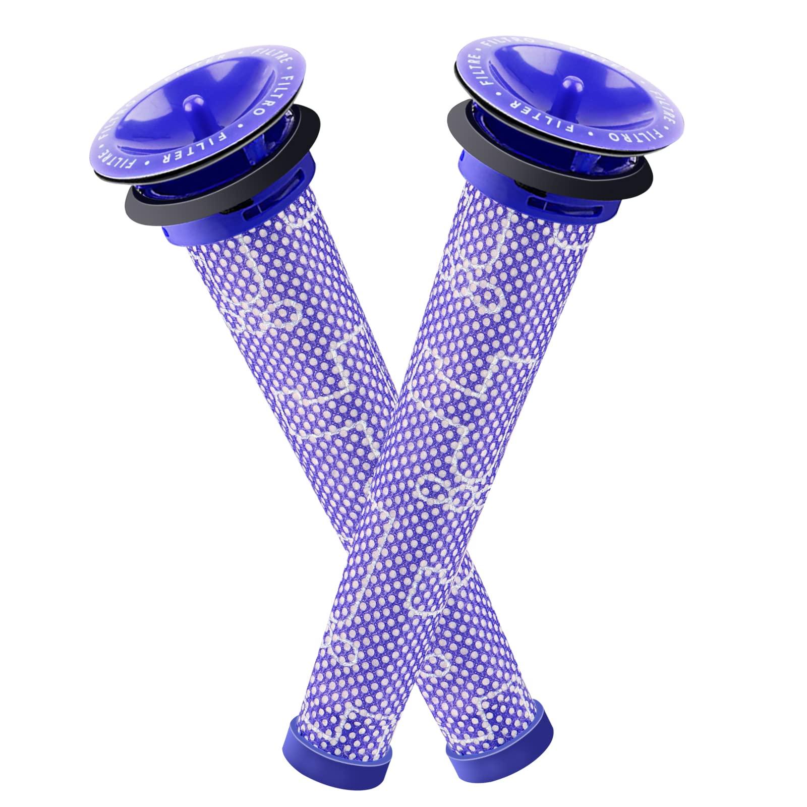 2-Pack Replacement Pre Filters for Dyson V6 V7 V8 DC59 DC58 - Whekeosh Vacuum Filter Replaces Part 965661-01