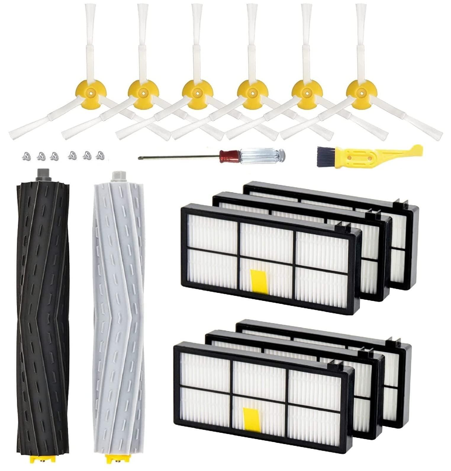 Replacement Parts Kit for iRobot Roomba 800 900 Series Vacuum - 14 Pack