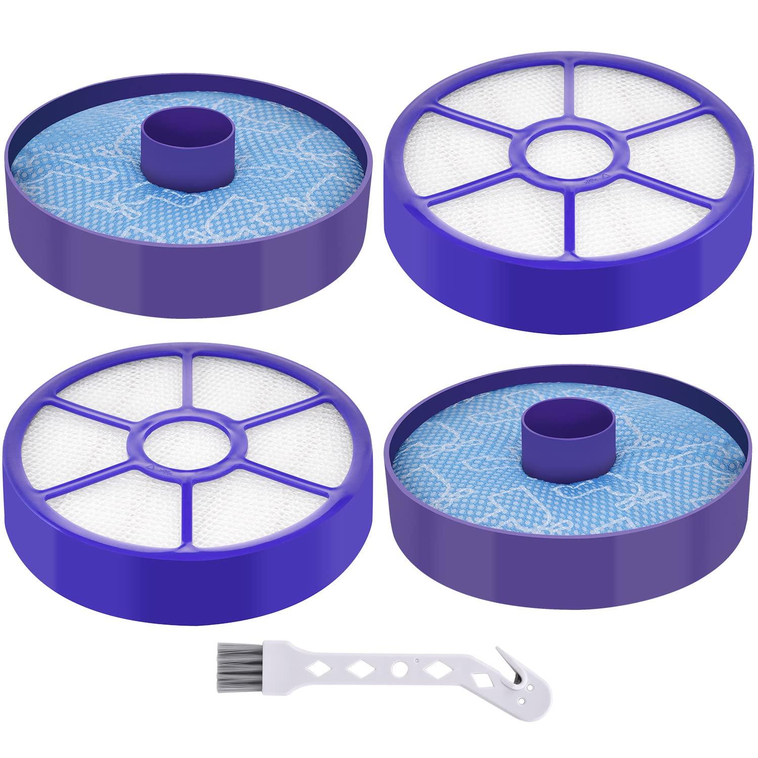 2 Pack Pre-Motor and Post-Motor HEPA Filter Replacement Set for Dyson DC33 Vacuum Cleaners