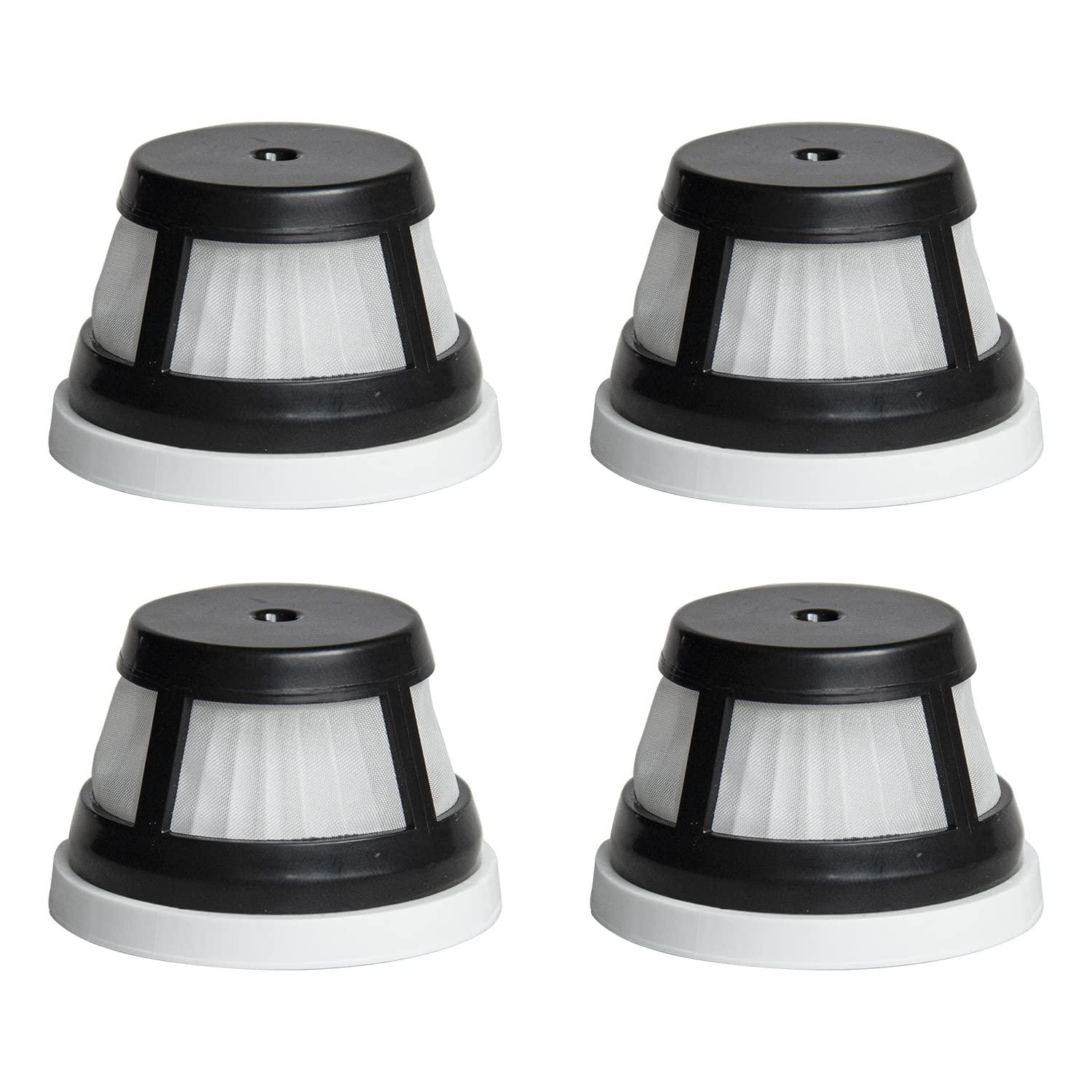 4 Pack Washable Replacement Filters for Bissell Aeroslim Lithium Ion Cordless Handheld Vacuum 29869