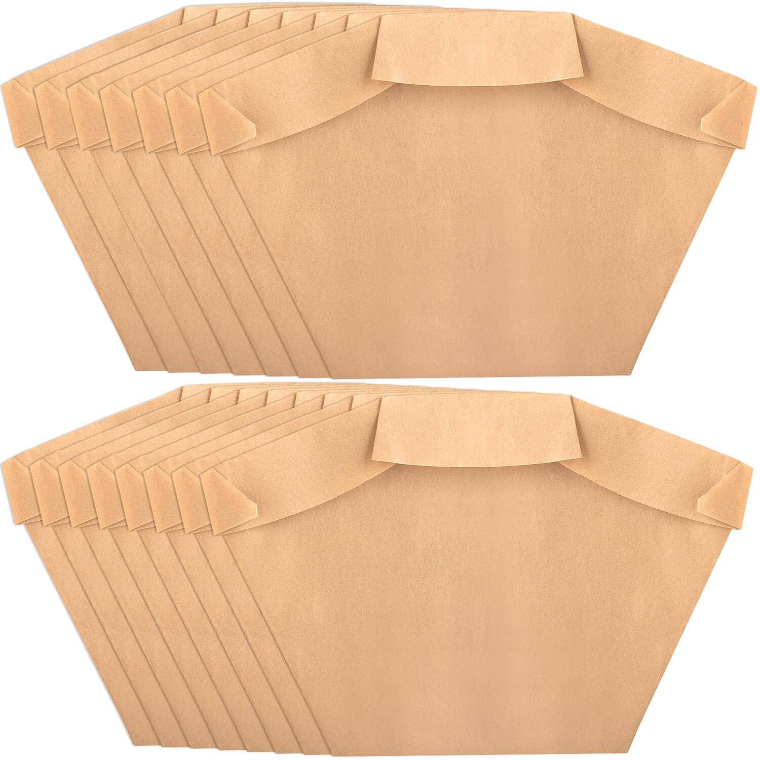 15 Pack Replacement Hoover Type BP Bags for C2401 Shoulder Vac and Backpack Vacuum Cleaner, Compatible with Part #401000BP, 1KE2103000, 41240202