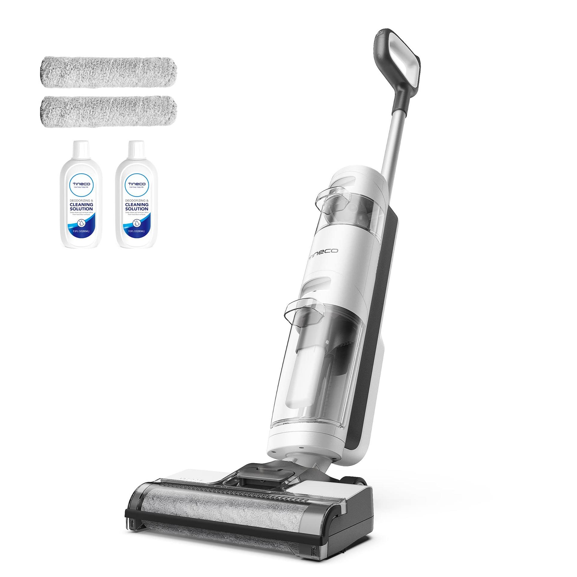 Lightweight Tineco iFloor 3 Breeze Complete Wet Dry Cordless Vacuum and Mop for Hard Floors