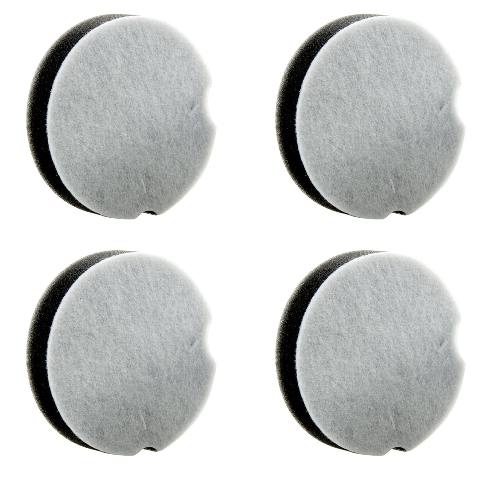 Bissell Powerforce Compact Lightweight Vacuum Cleaner Filters - 4 Pack, Compatible with 1520 2112 Series, Compare to Part #1604896