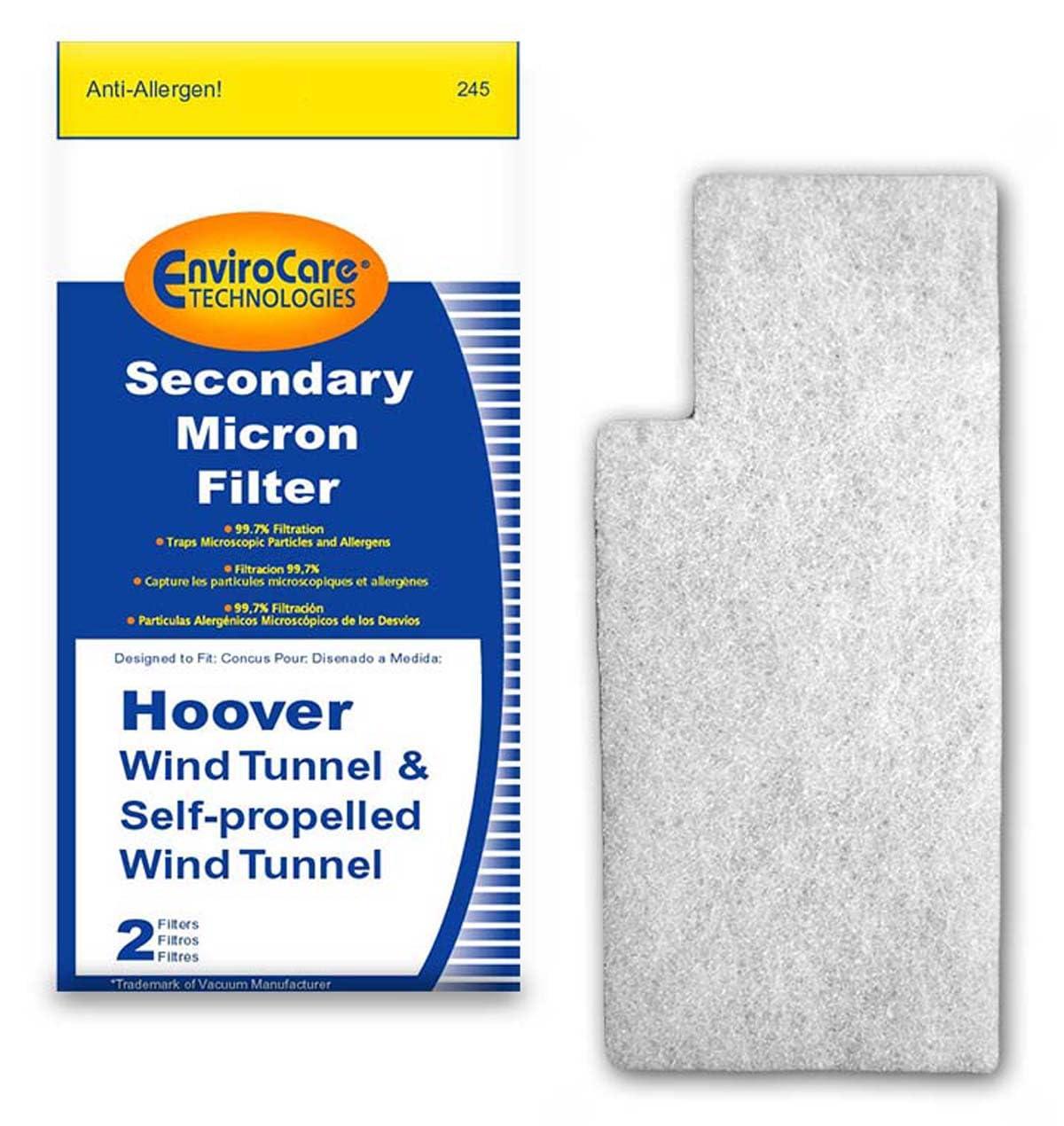 Envirocare Premium Replacement Secondary Vacuum Filter for Hoover Windtunnel Vacuums