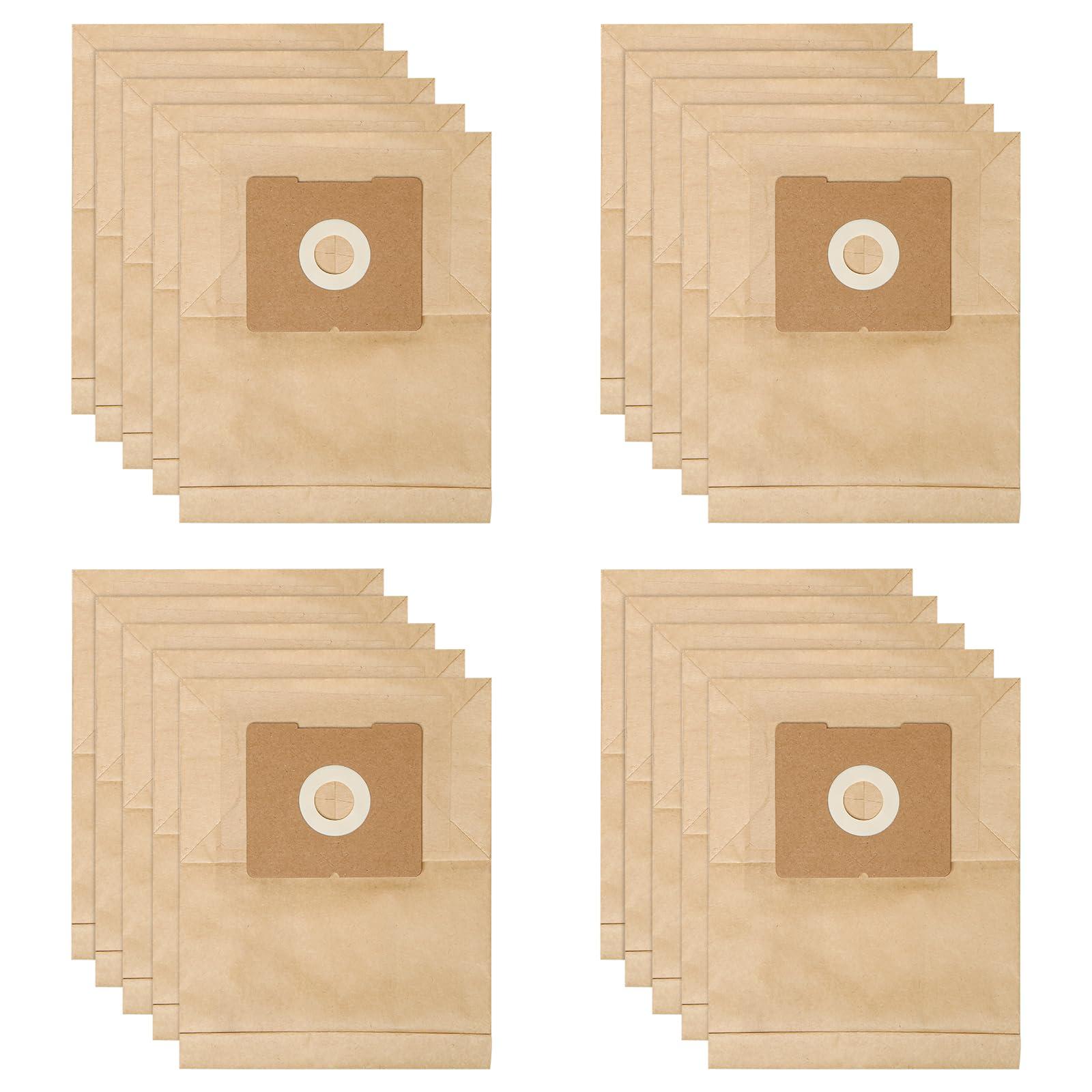 20 Pack Replacement Vacuum Bags for Bissell Zing 4122, 2154A Series - Part No. 2138425