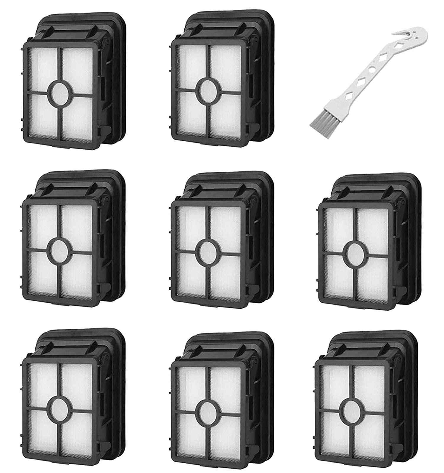 8 Pack Replacement Filters Compatible with Bissell Crosswave All-In-One Wet Dry Vacuum - Compare to Part # 1608684