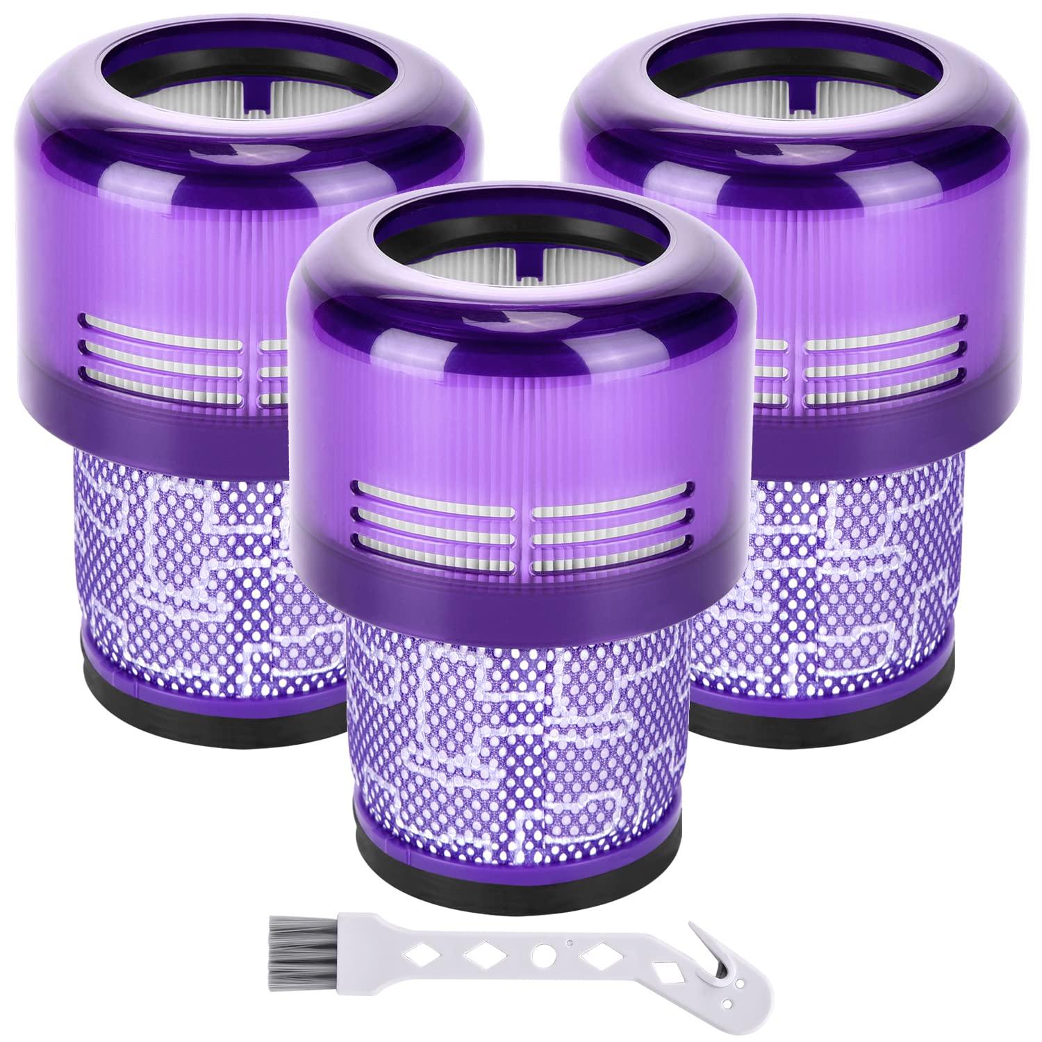 HEPA Filter Replacement Set for Dyson V11, V15 Detect Cordless Vacuum - 3 Pack