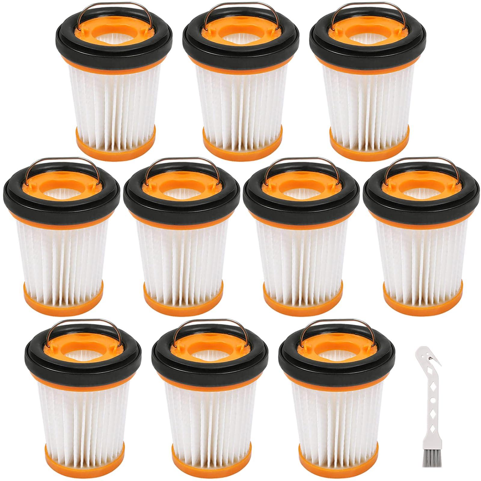 HEPA Filter 10 Pack Replacement Filters for Shark Wandvac Ion W1 S87 Handheld Vacuum