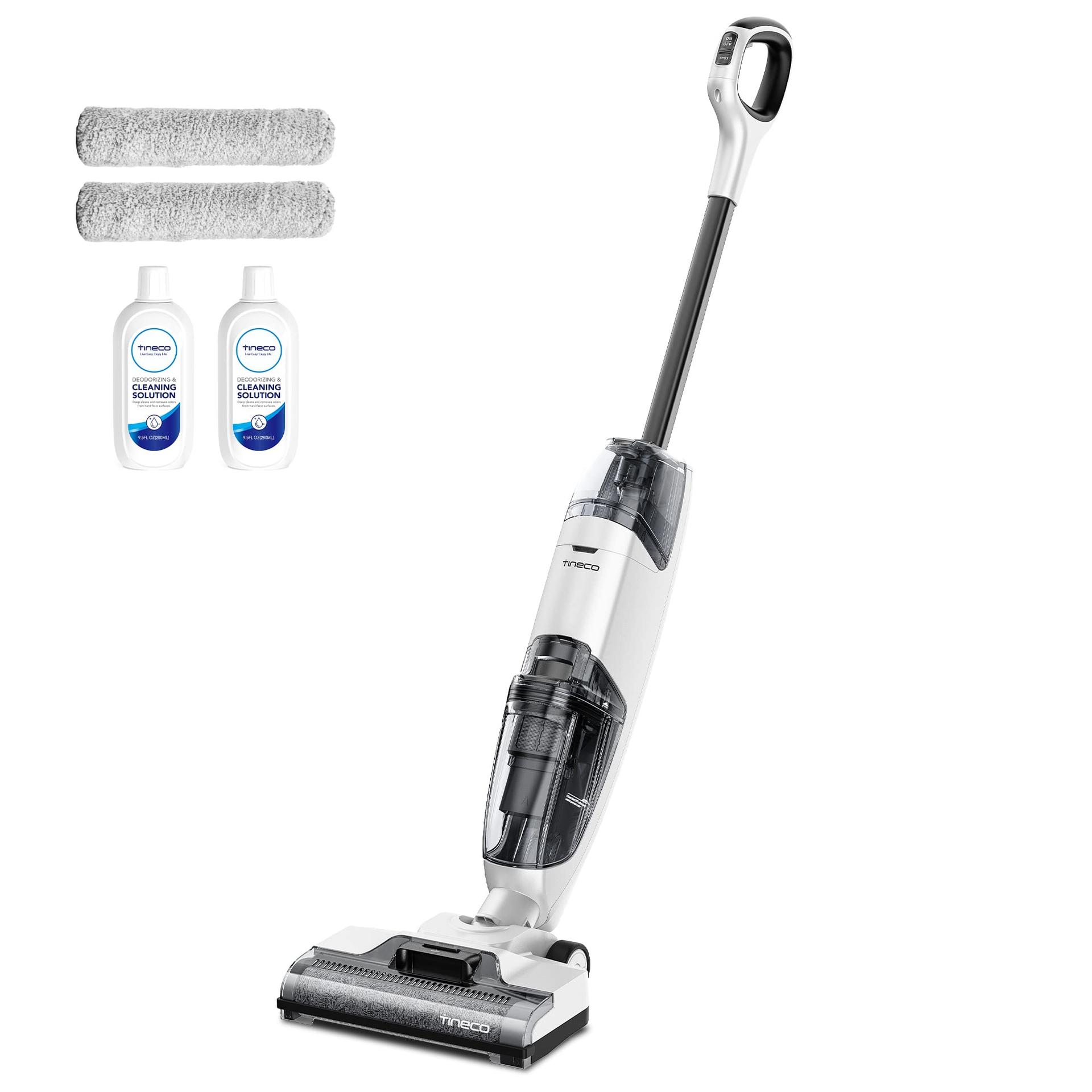 Tineco iFLOOR 2 Complete Cordless Wet Dry Vacuum Floor Cleaner and Mop - One-Step Cleaning for Hard Floors