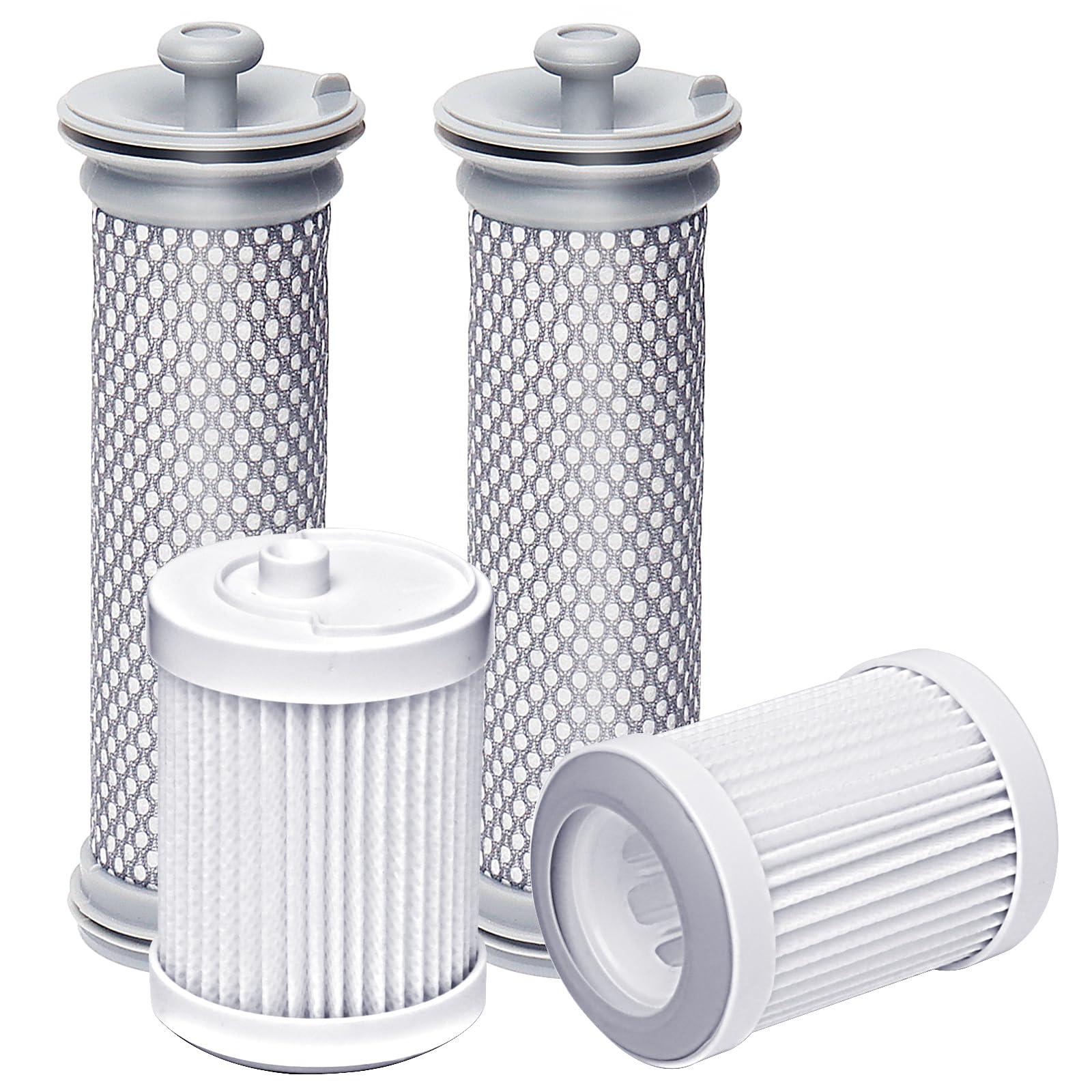 Tineco A10 A11 Vacuum Filter Replacement Set for Hero, Master, Pure One S11, Pwrhero11 Snap Cordless Vacuum - 2 Pre Filters & 2 Hepa Filters