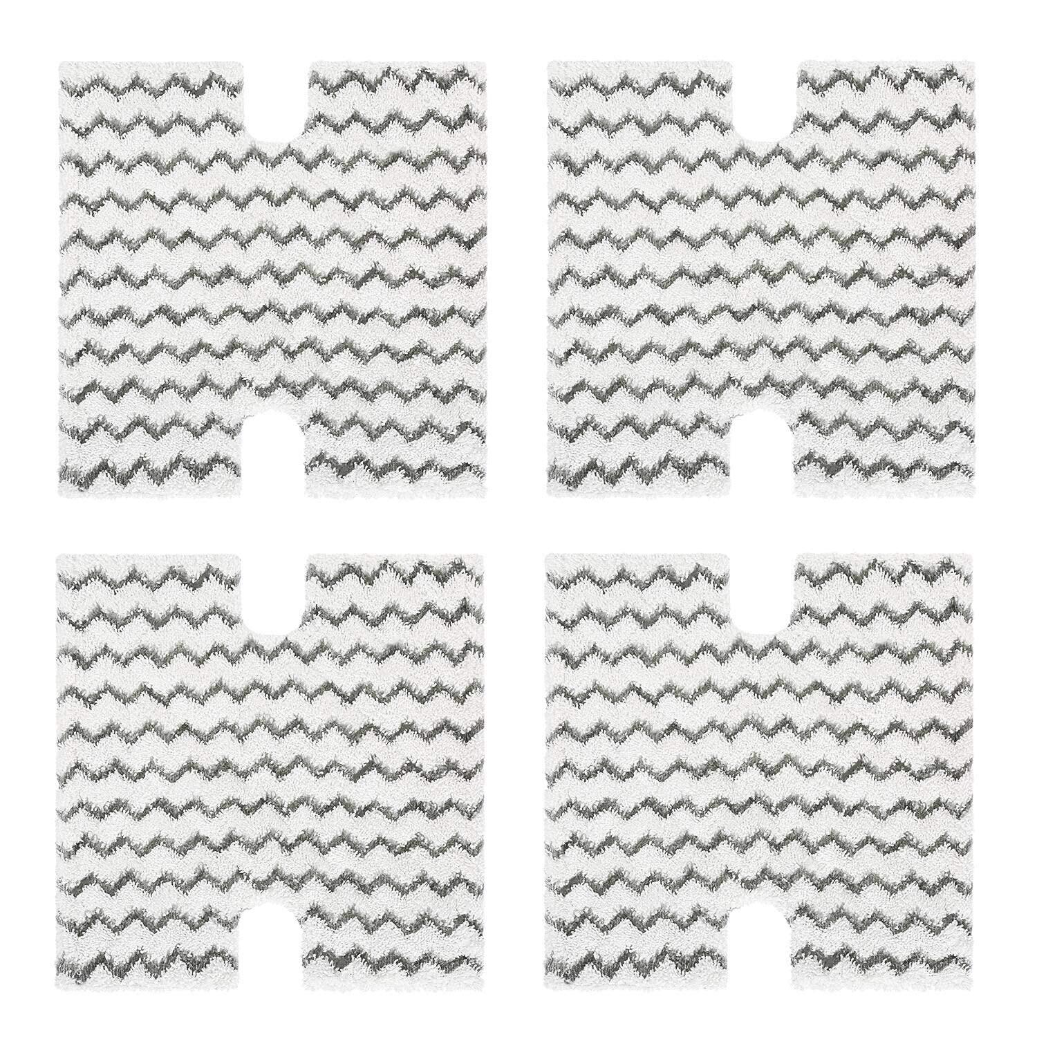 Isingo 4 Pack Replacement Steam Mop Pads for Shark Lift-Away Pro & Genius Mop System - Compatible with S3973 S3973D S5001 S5002Q S5003A