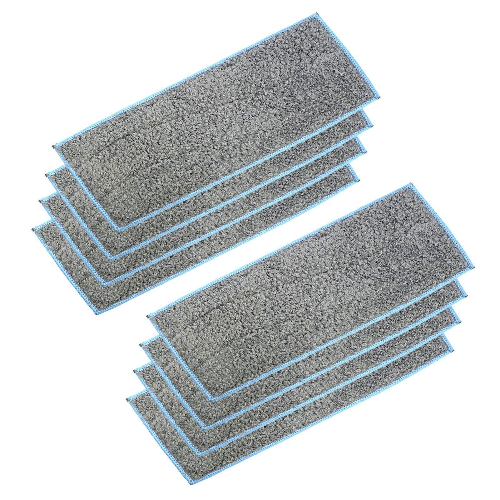 Extolife 8 Pack Washable Wet Mopping Pads for iRobot Braava Jet M6 (6110) - Reusable Cleaning Pads Kit