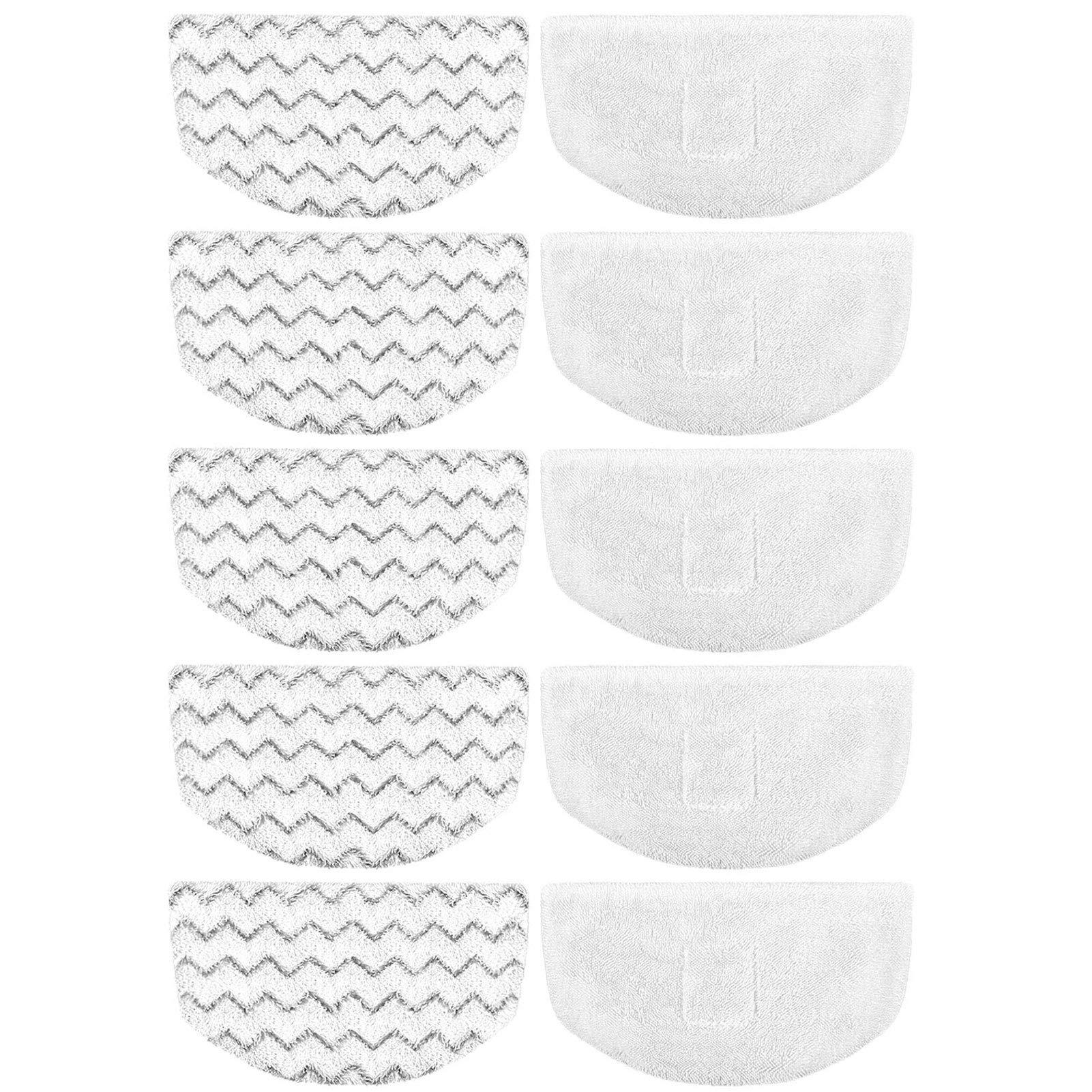 10 Pack Microfiber Steam Mop Pads for Bissell Powerfresh Steam Mop 1940 Series Replacement