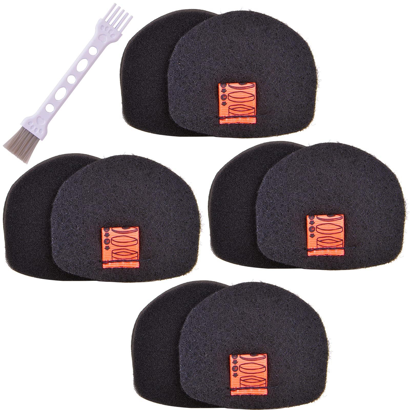 HEPA Compatible Replacement Foam Felt Filters for Shark Cordless Handheld Vacuum Ultracyclone Pet Pro Plus, Part #XFTRCH900, 4 Pack