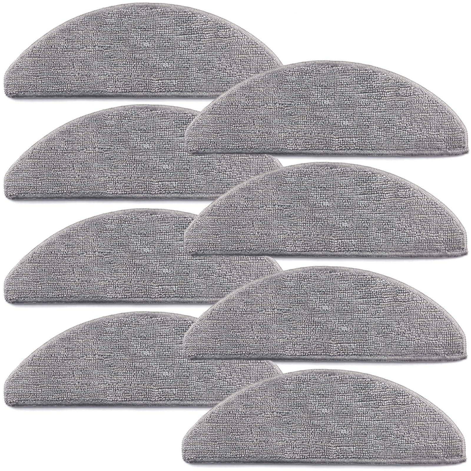 8 Pack I5 Robot Vacuum Cleaner Mop Pads for Roomba Combo I5, I5+, J5, J5+ - Washable & Reusable
