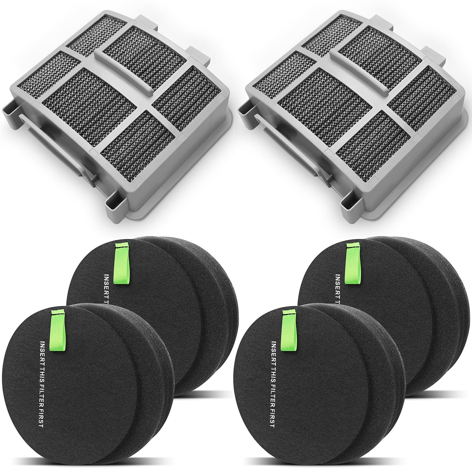 Lemige 3418 3402 3774F Filter Kit for Bissell Pet Hair Vacuum Cleaners with Powerful Suction