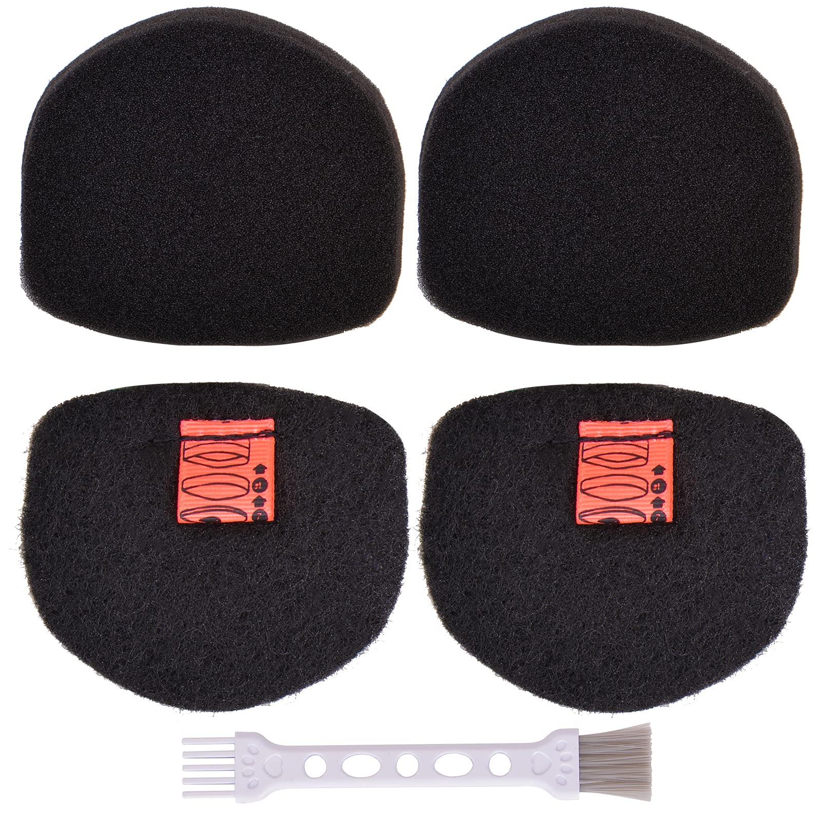Shark Cordless Handheld Vacuum Ultracyclone Pet Pro Plus Foam Felt Filters Replacement Kit - Compatible with CH901 CH950 CH951 CH951C CH900WM - Part #XFTRCH900 2 Pack