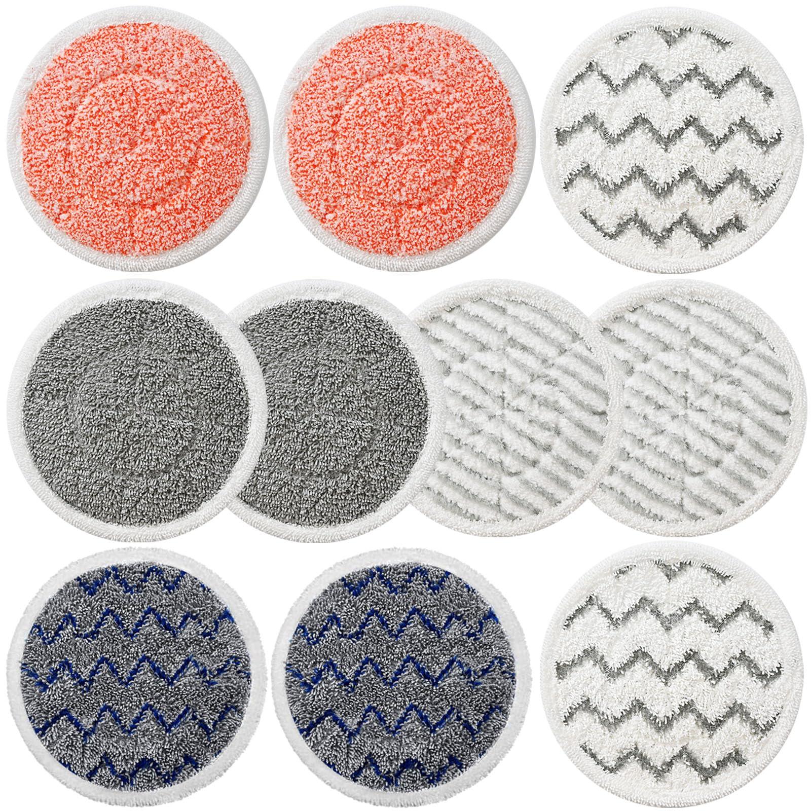 10 Pack Upgraded Shark S7001 Replacement Steam Mop Pads for S8201 S8001 S7001Tgt Series
