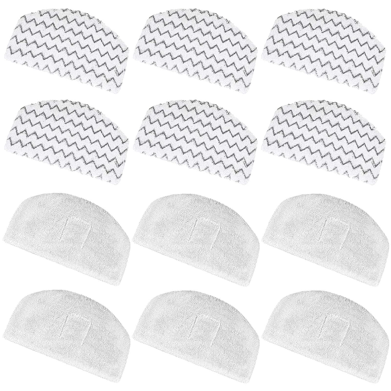 12-Pack Microfiber Steam Mop Pads for Bissell Powerfresh Steam Mop 1940 Series