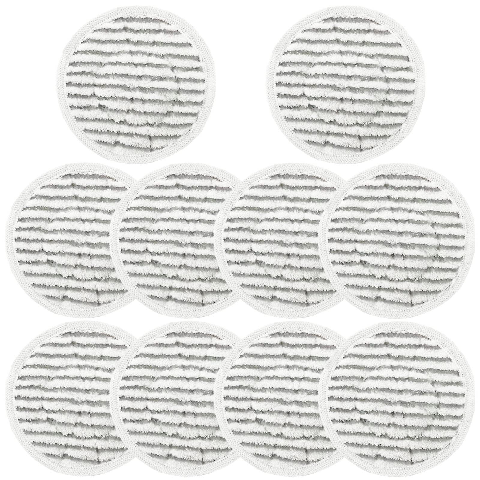10-Pack Xkitp7000 Replacement Steam Mop Pads for Shark S7001 Series - All-in-One Scrubbing Pads