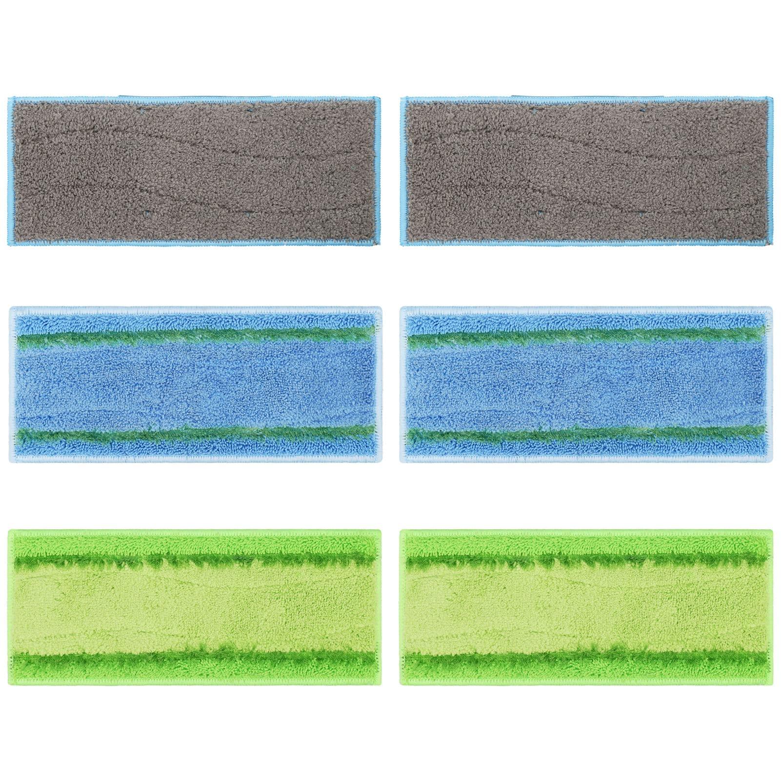 Extolife 6 Pack M6 Robot Mop Replacement Pads for iRobot Braava Jet M6 - 8 Pack Ultimate Cleaning Bundle