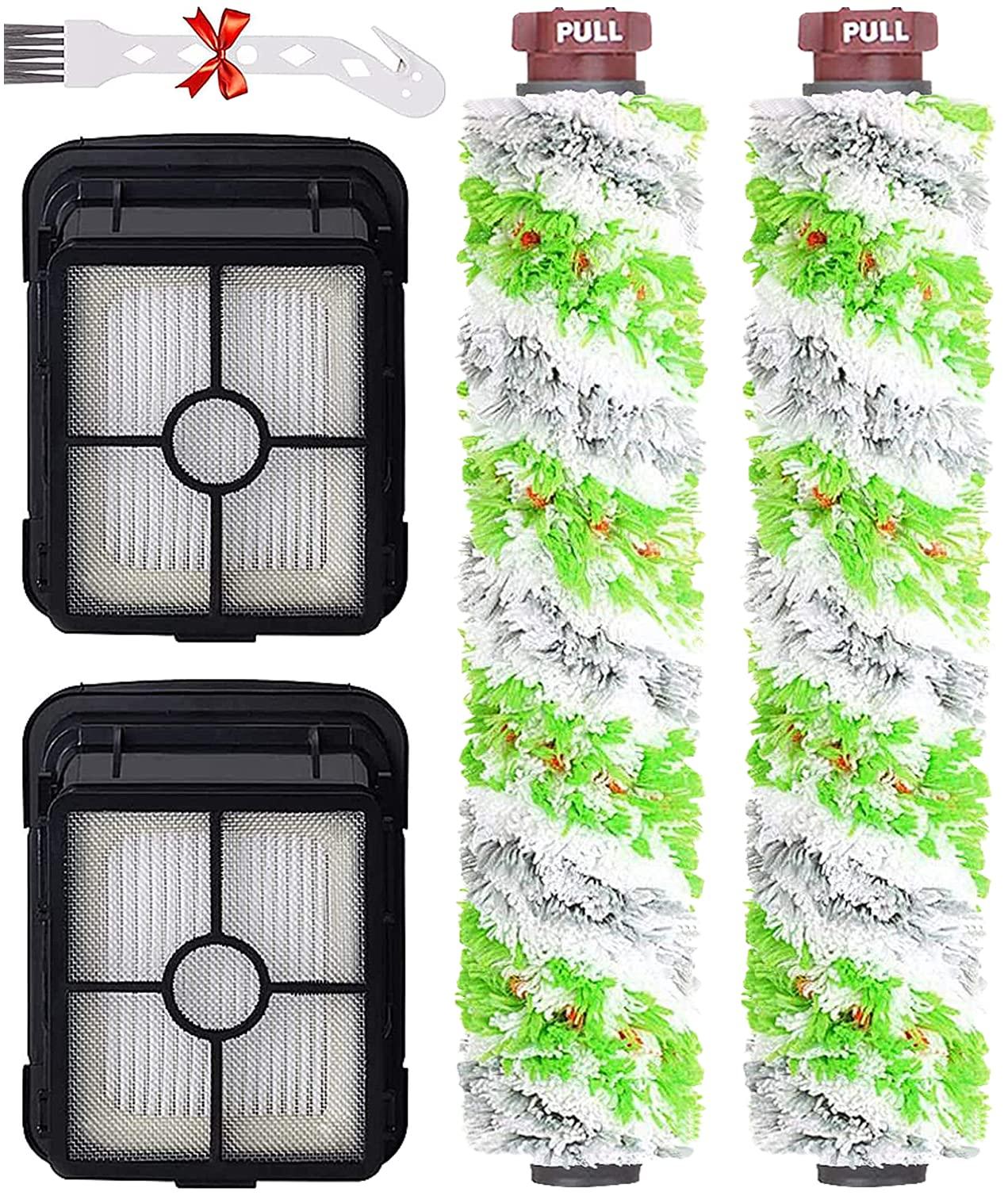 Pet-Friendly Replacement Brush Roller & Filter Set for Bissell Crosswave 1785 2306 Series
