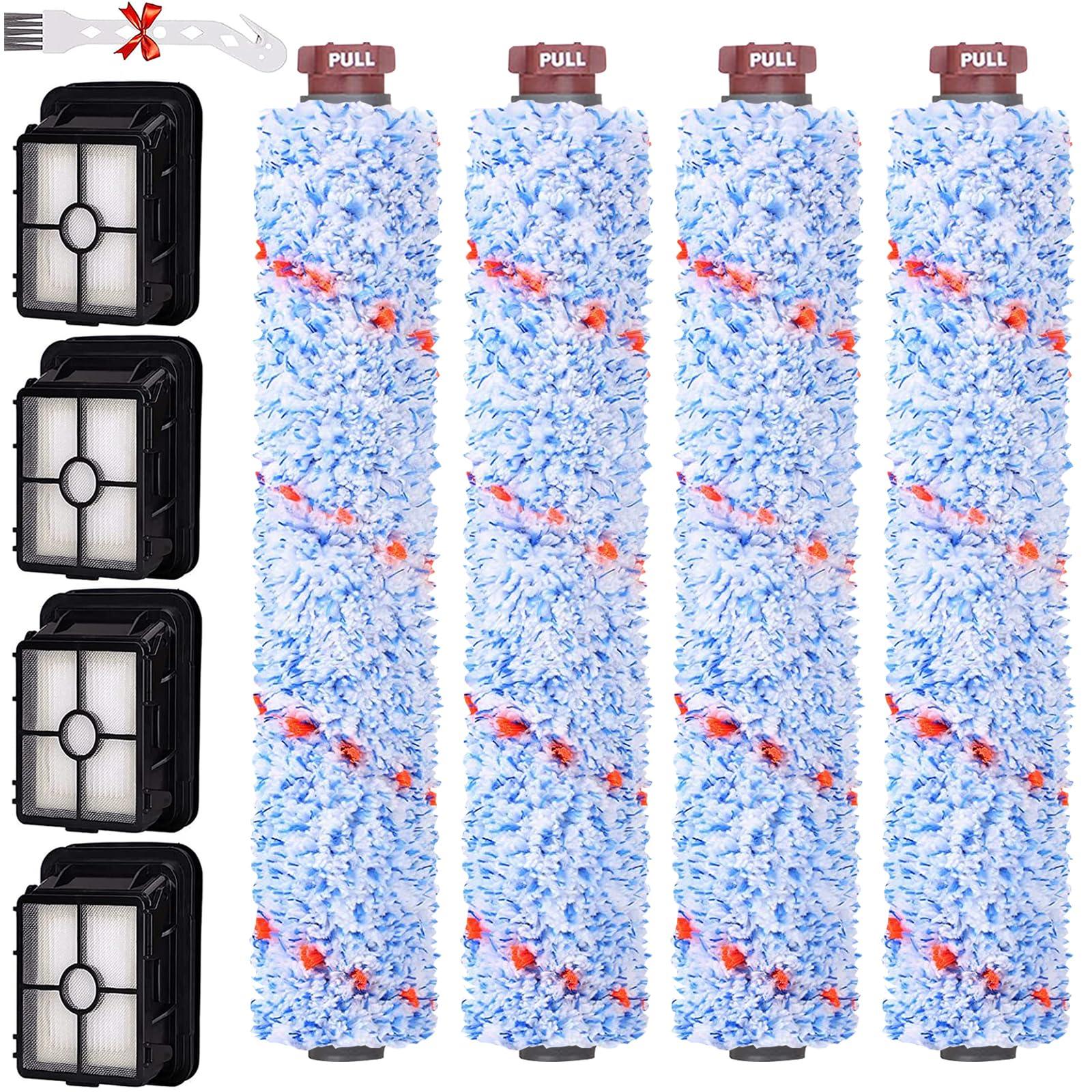 Bissell Crosswave Replacement Parts Combo with Multi-Surface Brush Rolls and HEPA Filters