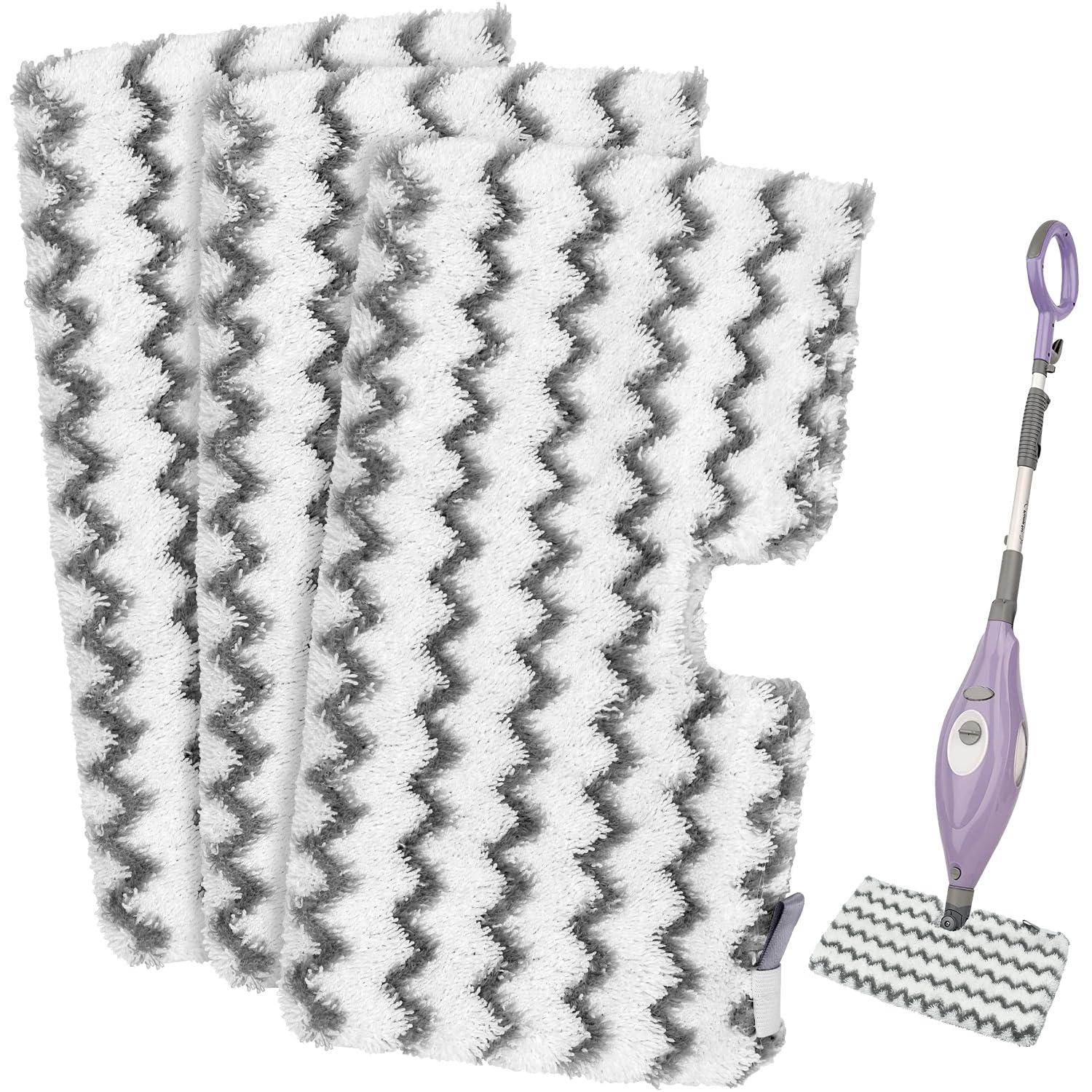 Reusable Microfiber Steam Mop Pads for Shark S3500 Series | Compatible with S3501 S3601 S3550 S3901 SE450 | Deep Cleaning and Scrubbing