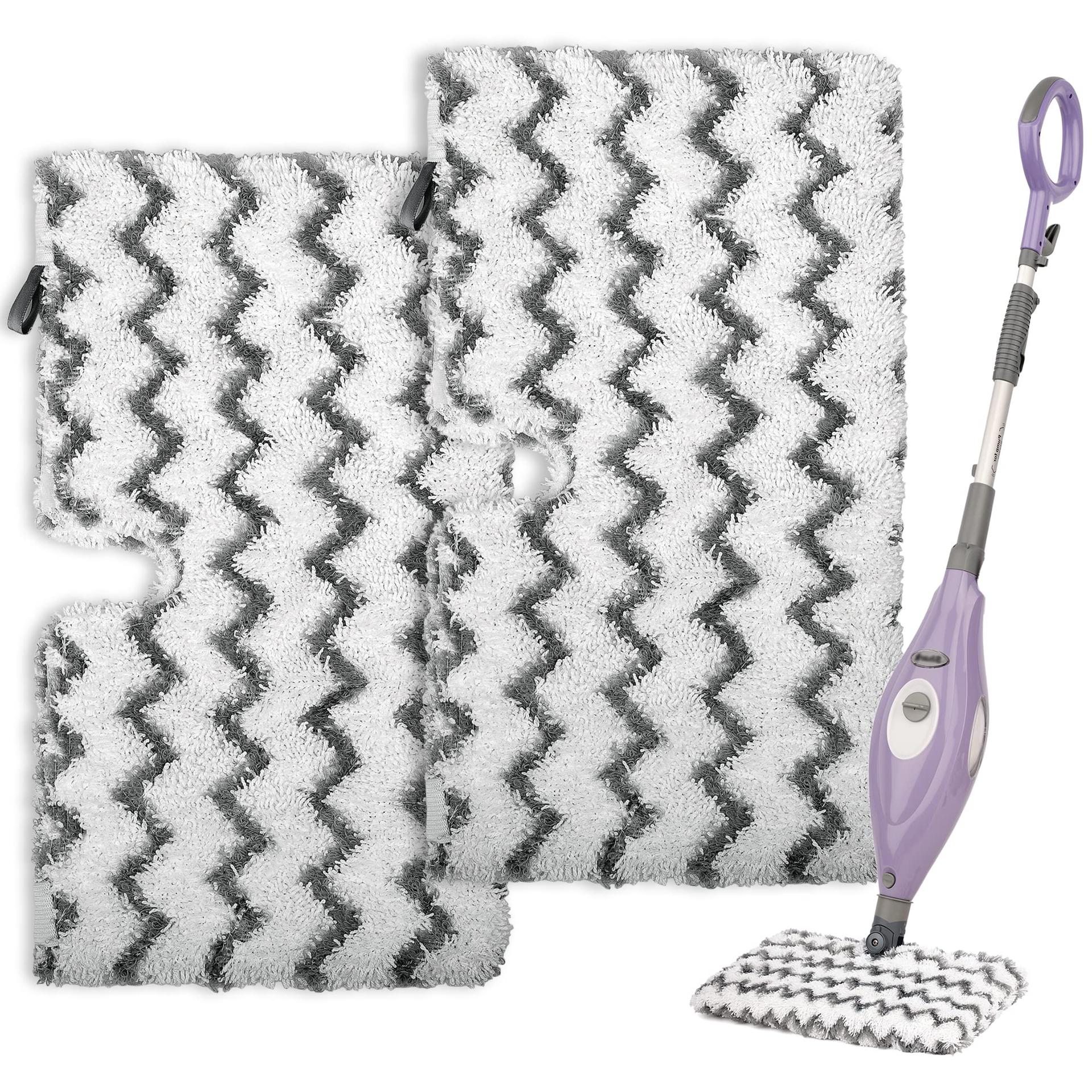 Compatible Double-Sided Steam Mop Pads for Shark S3500 Series by Flammi