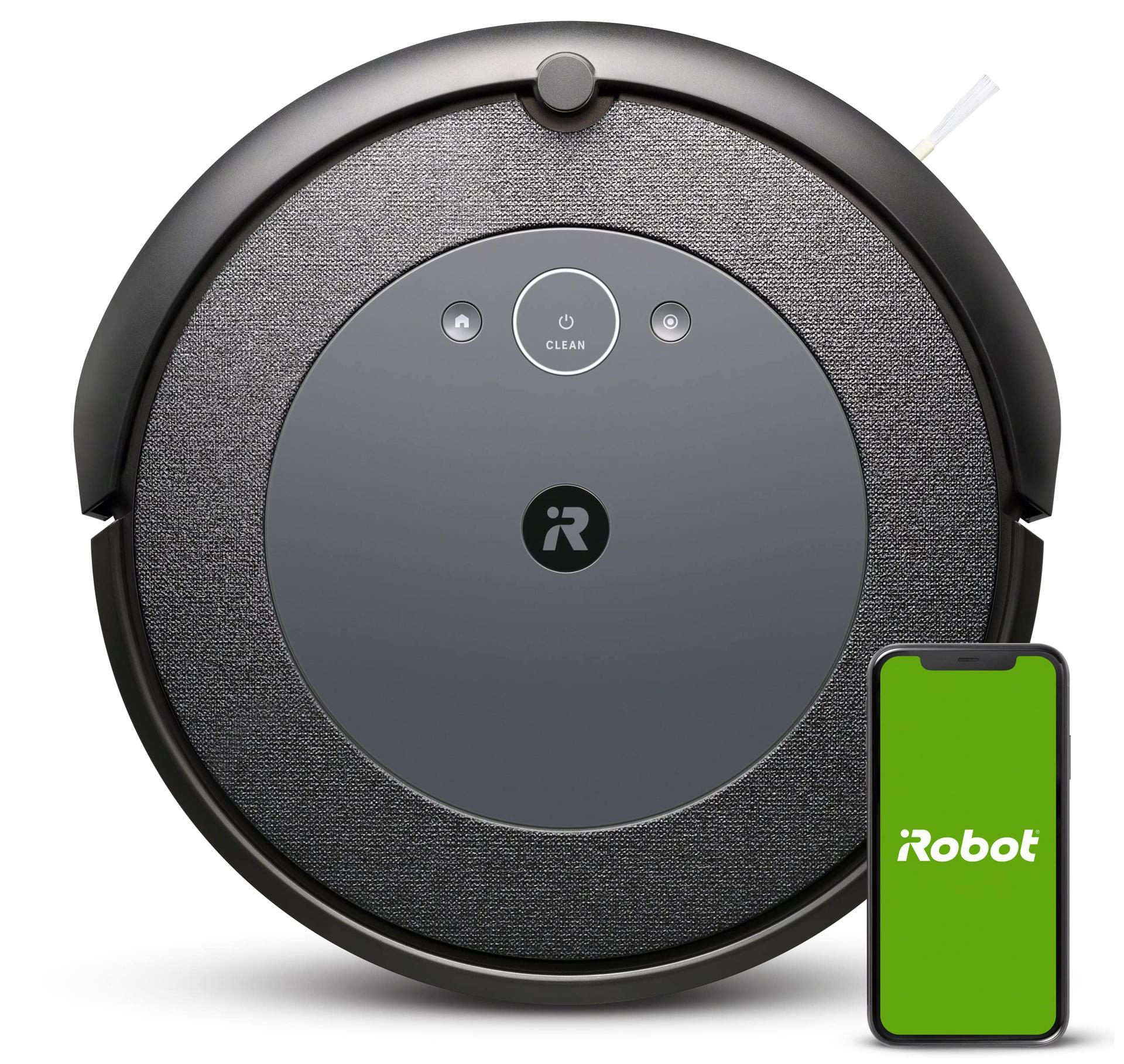 iRobot Roomba i4 EVO Wi-Fi Connected Robot Vacuum Cleaner with Smart Mapping, Alexa Compatible, Ideal for Pet Hair, Carpet, and Hard Floors