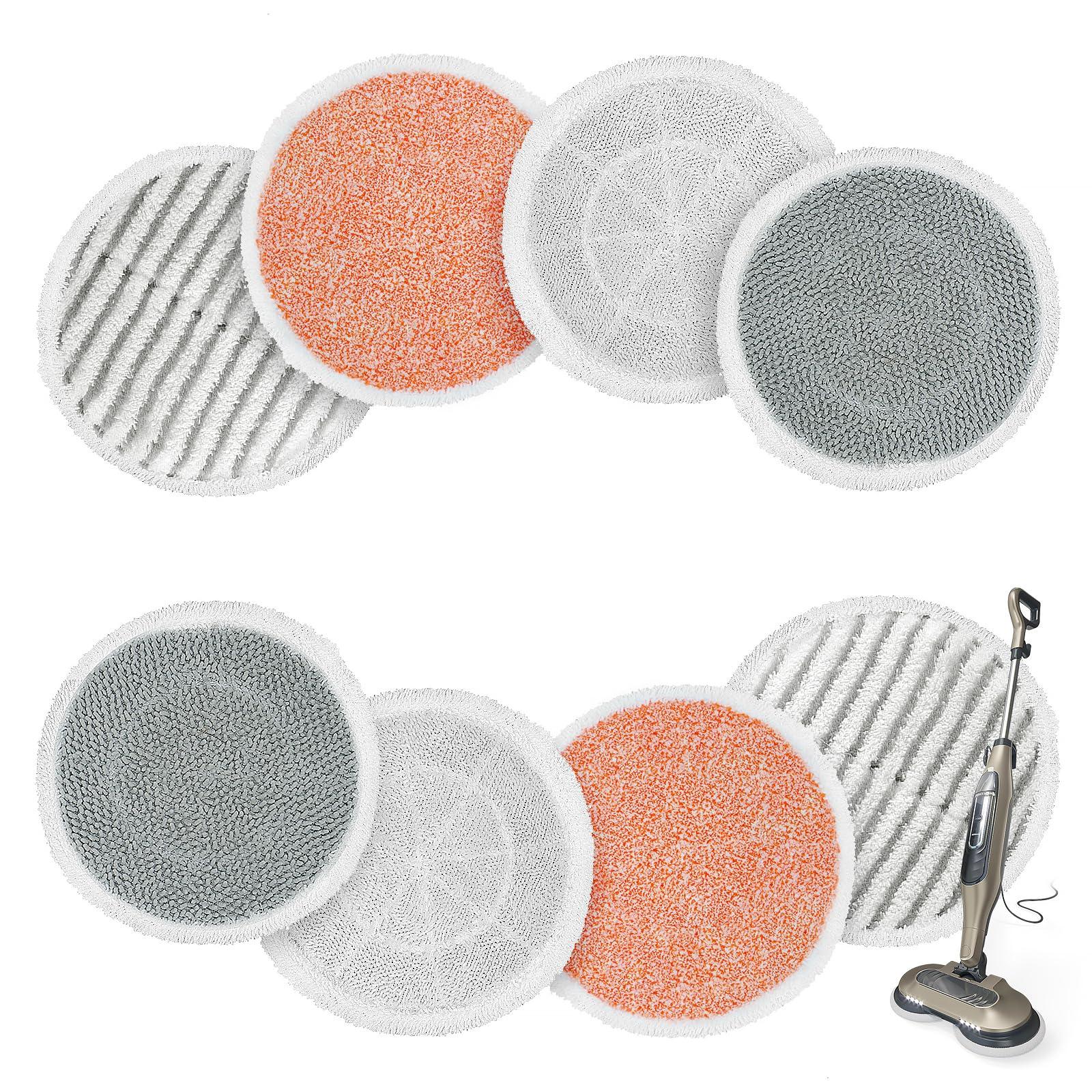 Enhanced 8 Pack Replacement Steam Mop Pads Kit for Shark S7000 Series Hard Floor Steam Mop