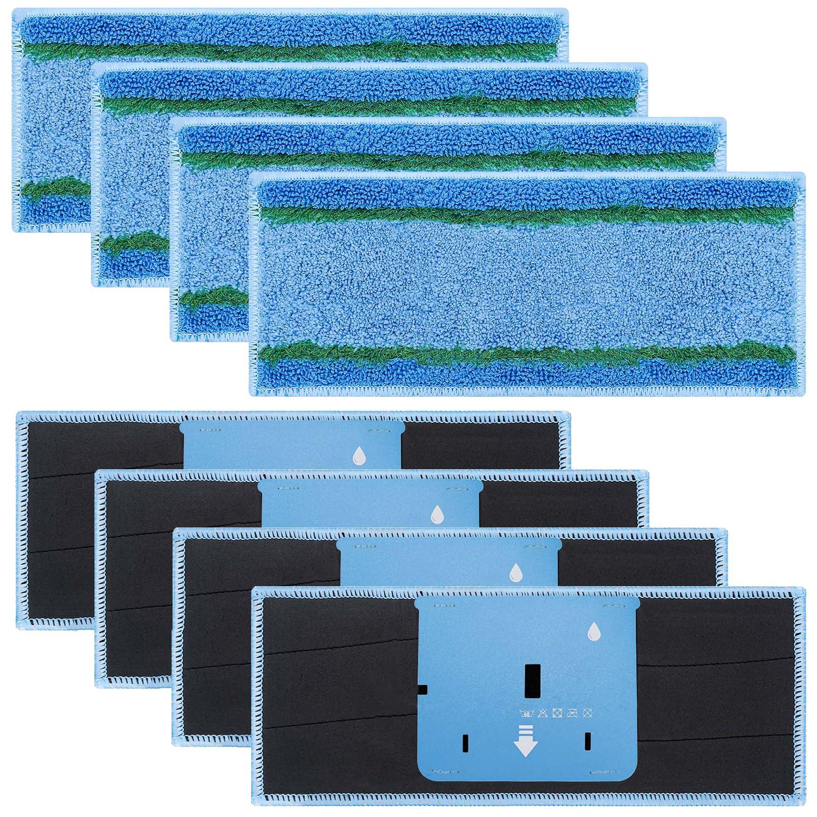 Extolife 8 Pack Washable Microfiber M6 Mopping Wet Pads for iRobot Braava Jet M6 (6012, 6110, 6112, 6113)